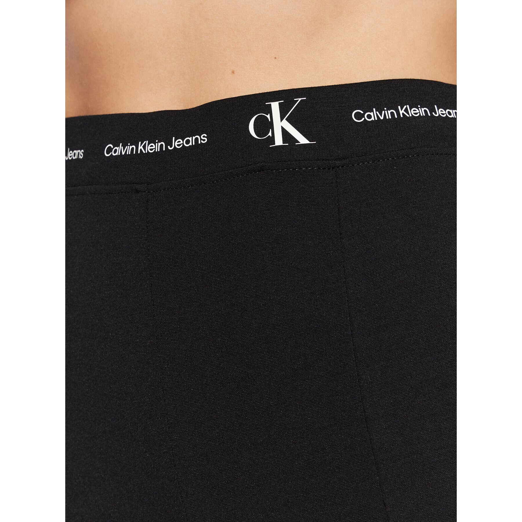 Calvin Klein Jeans Colanți J20J217747 Negru Slim Fit - Pled.ro