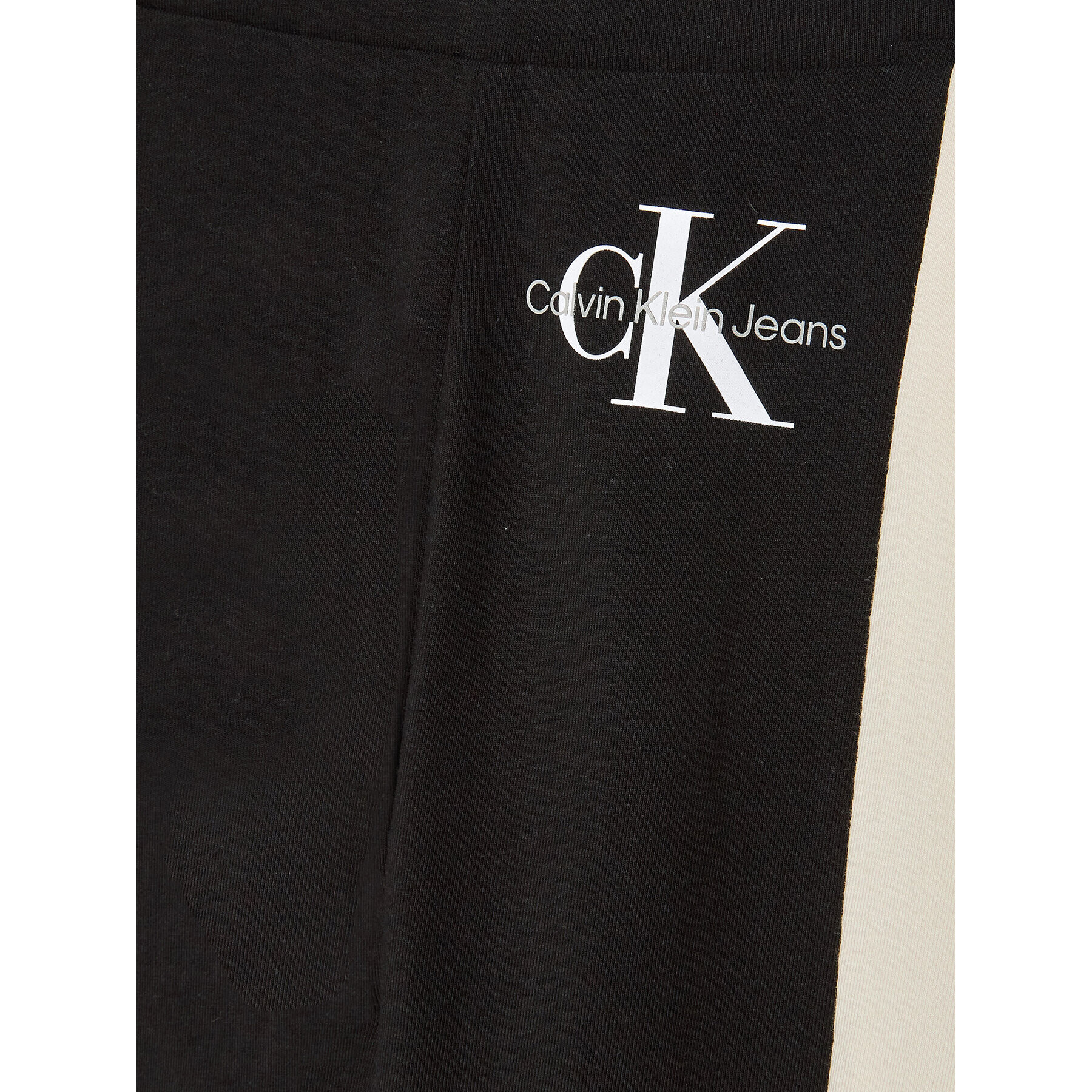 Calvin Klein Jeans Colanți Colour Block Monogram IG0IG01695 Negru Slim Fit - Pled.ro