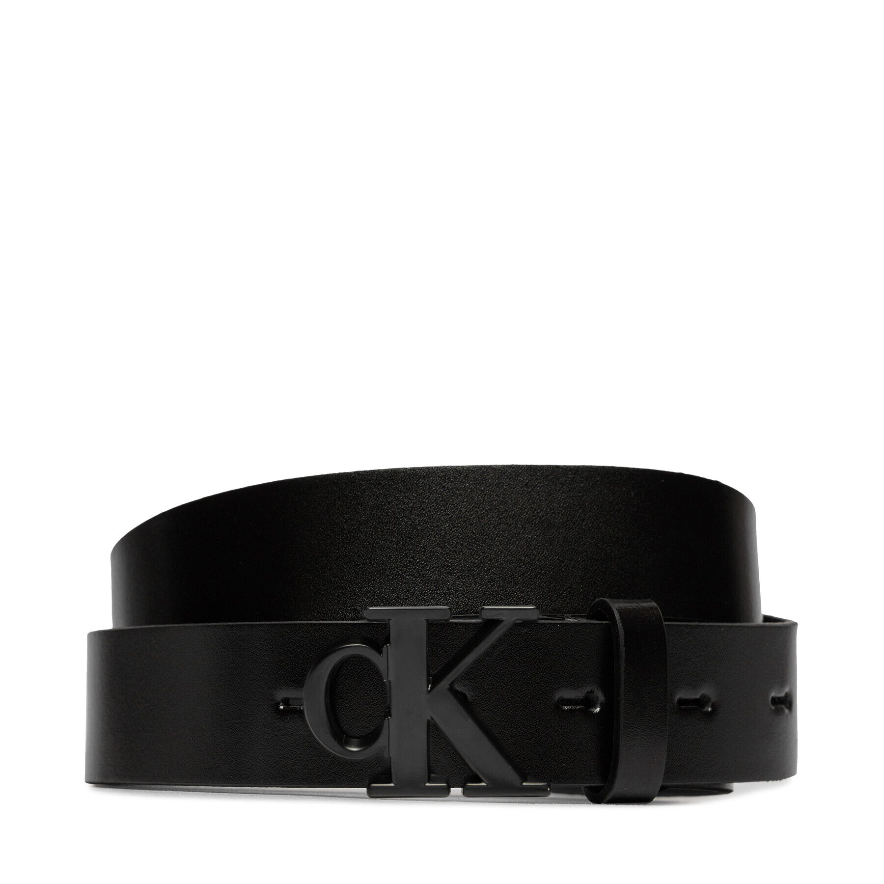 Calvin Klein Jeans Curea de Damă Round Mono Pl Lthr Belt 30Mm K60K611490 Negru - Pled.ro