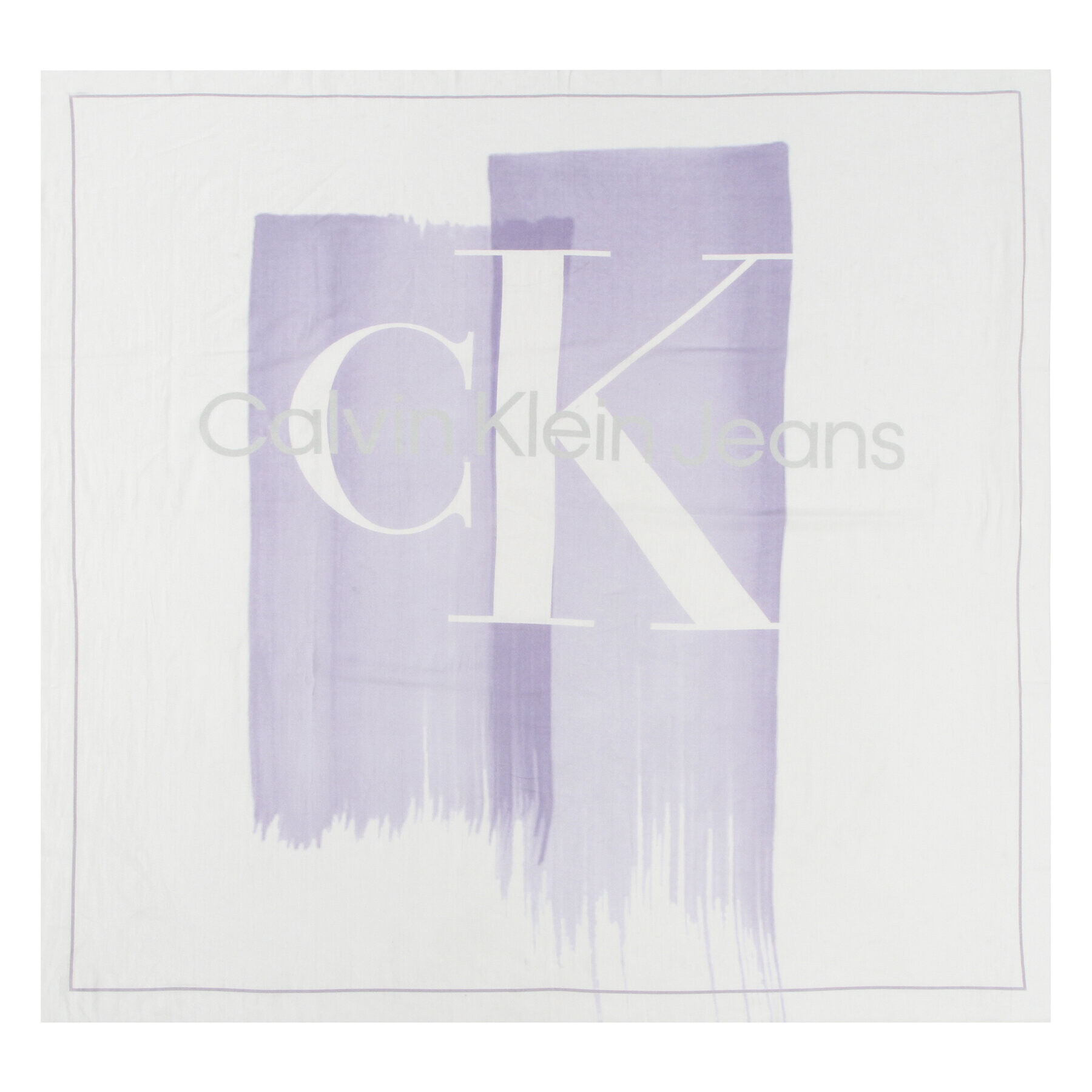 Calvin Klein Jeans Eșarfă Monogram Shawl 130.X130 K60K610914 Violet - Pled.ro