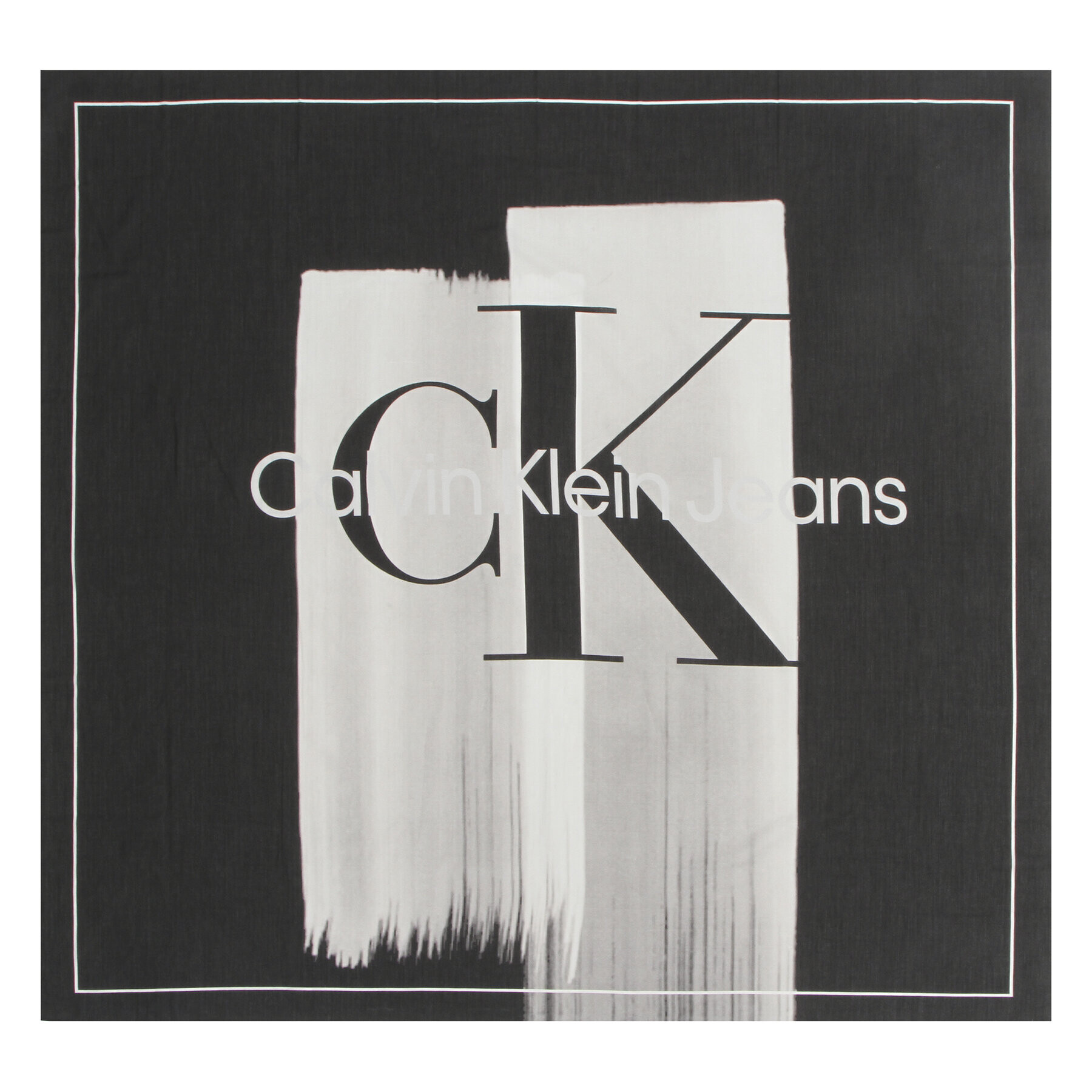 Calvin Klein Jeans Eșarfă Monogram Shawl K60K610914 Negru - Pled.ro