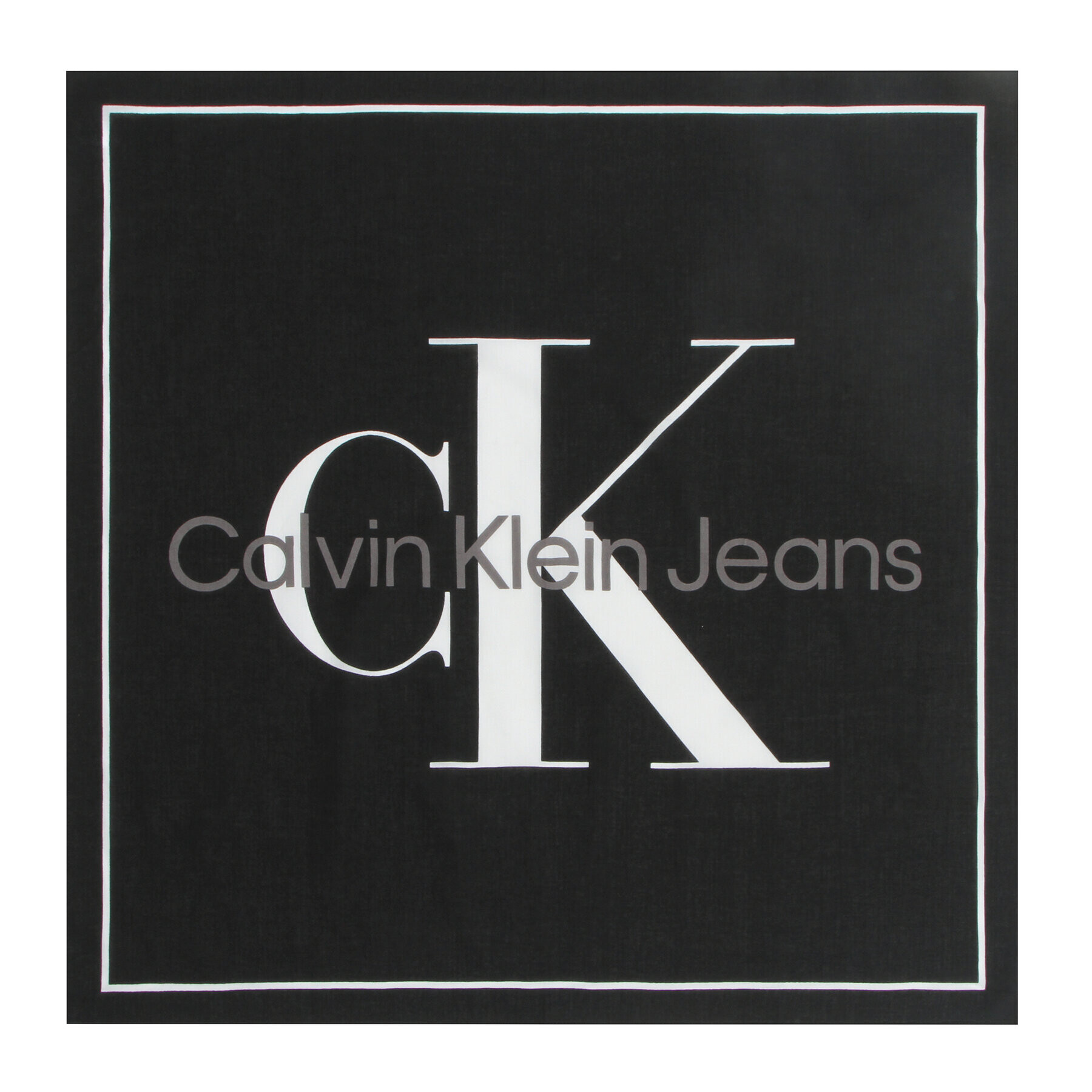 Calvin Klein Jeans Eșarfă Overprint Bandana K60K610915 Negru - Pled.ro