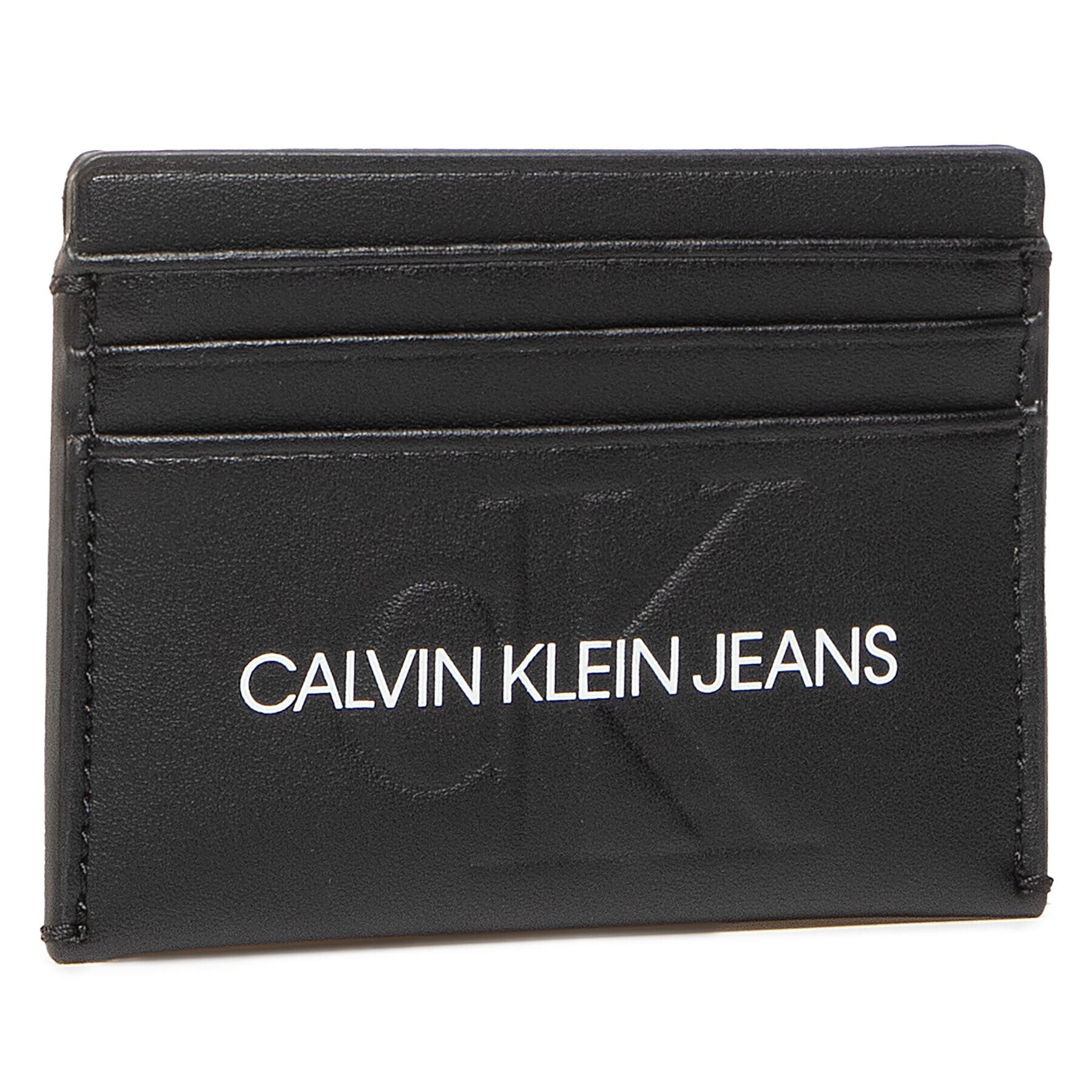 Calvin Klein Jeans Etui pentru carduri Cardcase 6Cc K60K607230 Negru - Pled.ro