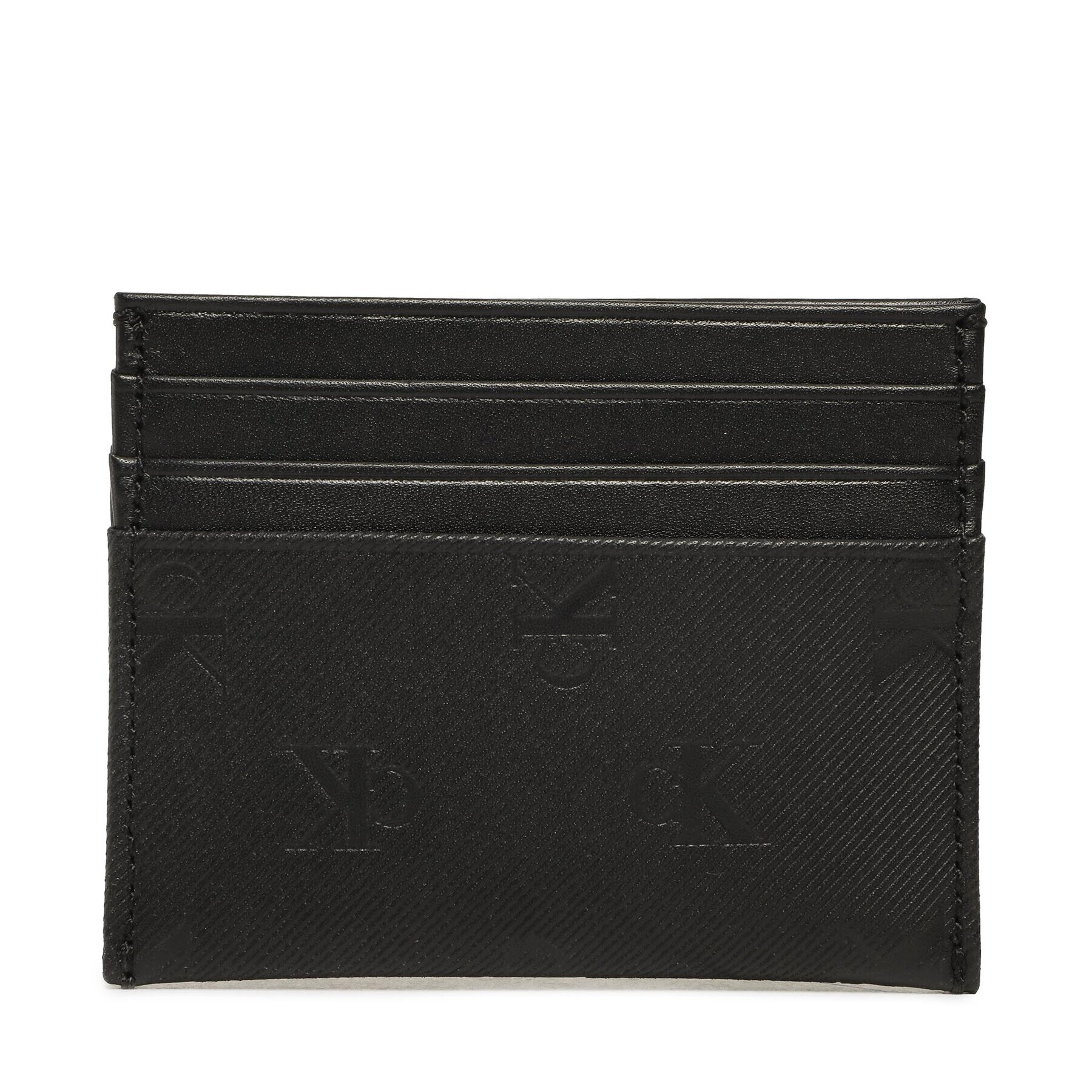 Calvin Klein Jeans Etui pentru carduri Monogram Soft Cardholder 6Cc Aop K50K510150 Negru - Pled.ro