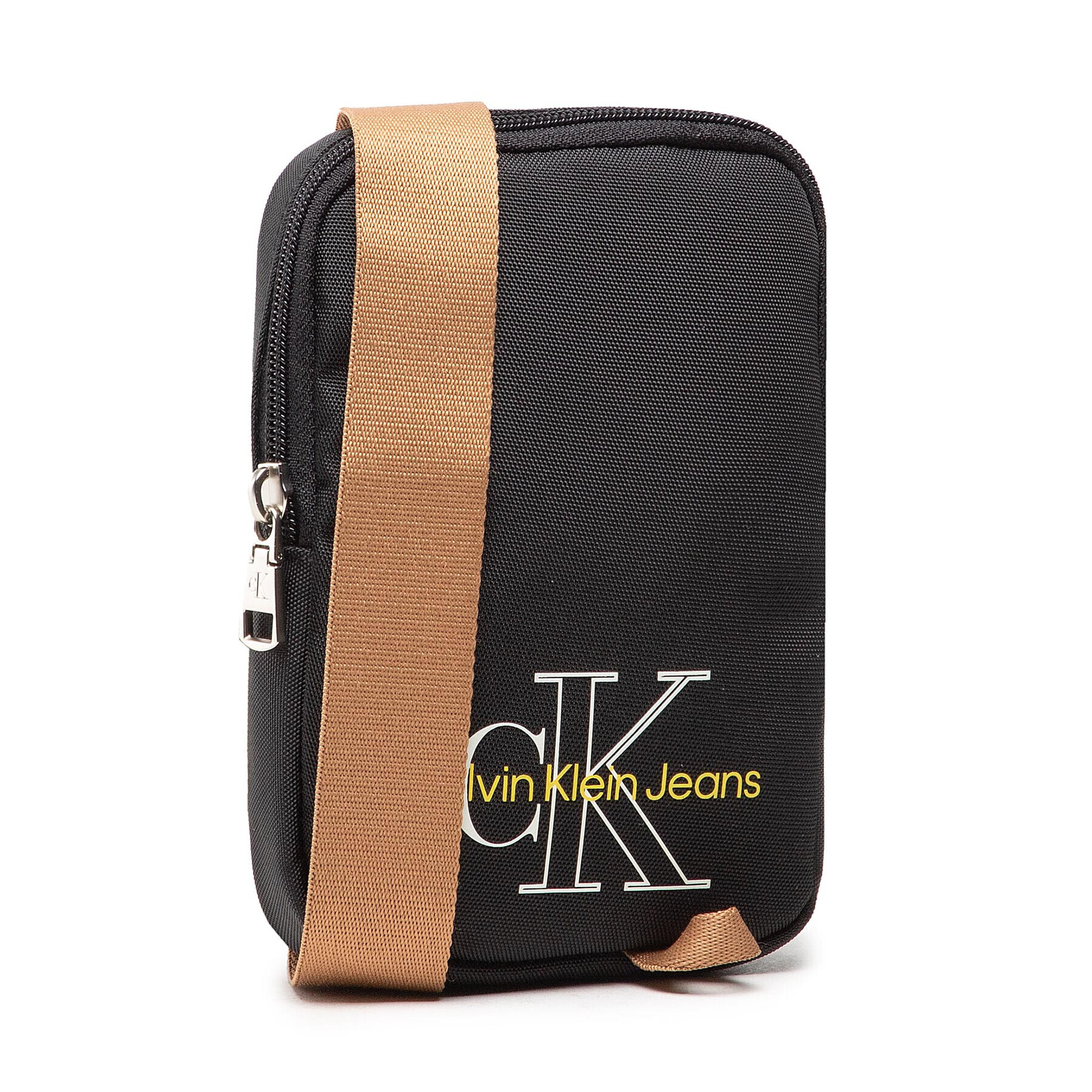 Calvin Klein Jeans Etui pentru telefon Three Tone N/S Phone Xbody K50K508933 Negru - Pled.ro