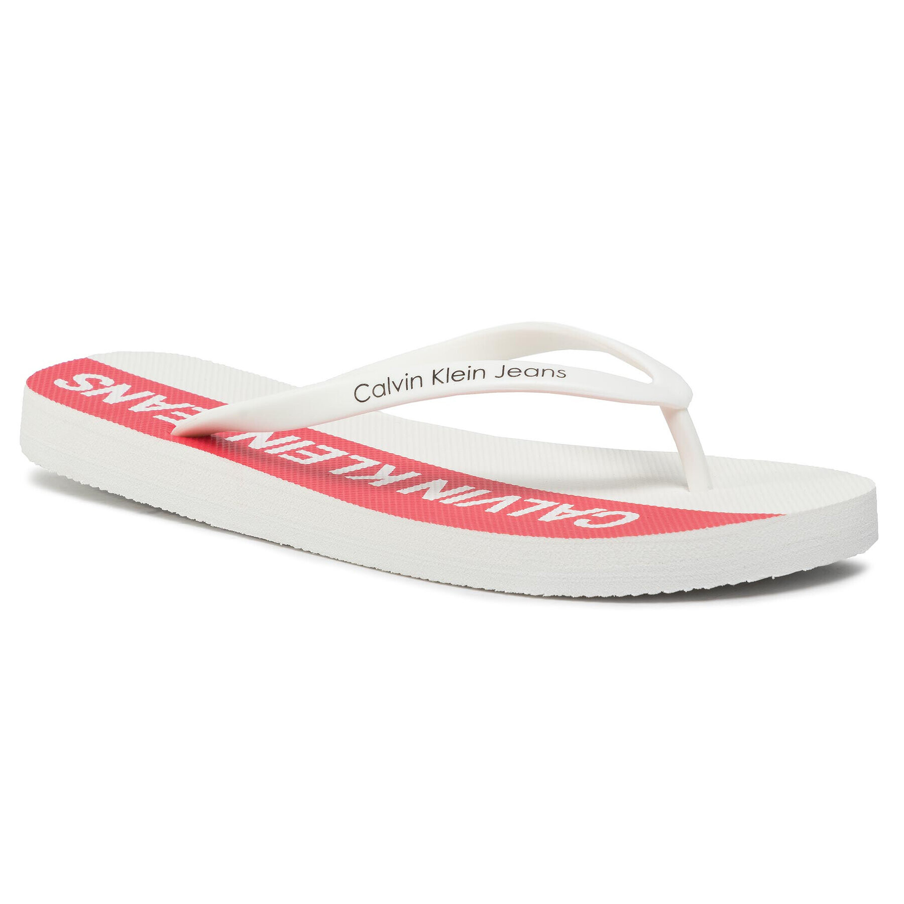 Calvin Klein Jeans Flip flop Dori R7783 Alb - Pled.ro