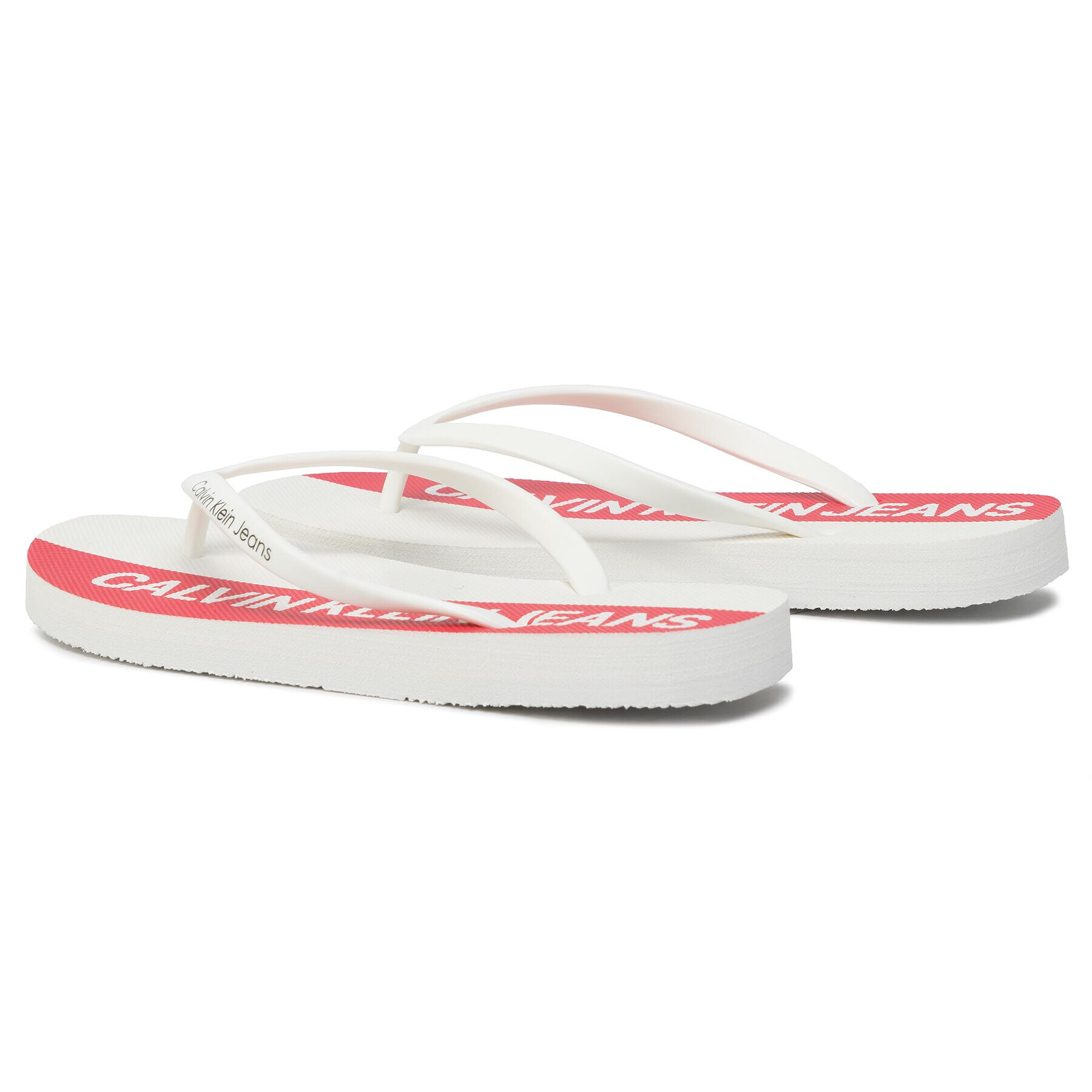 Calvin Klein Jeans Flip flop Dori R7783 Alb - Pled.ro