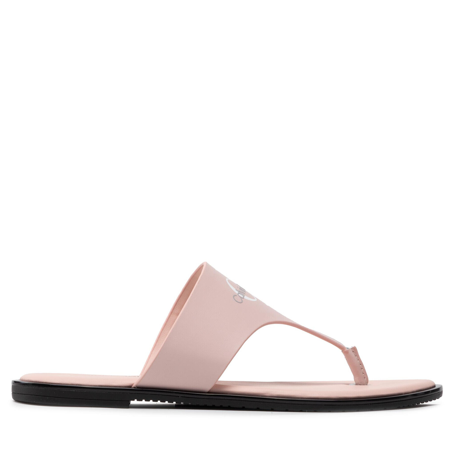 Calvin Klein Jeans Flip flop Flat Sandal Toe Slide Lth YW0YW00538 Roz - Pled.ro