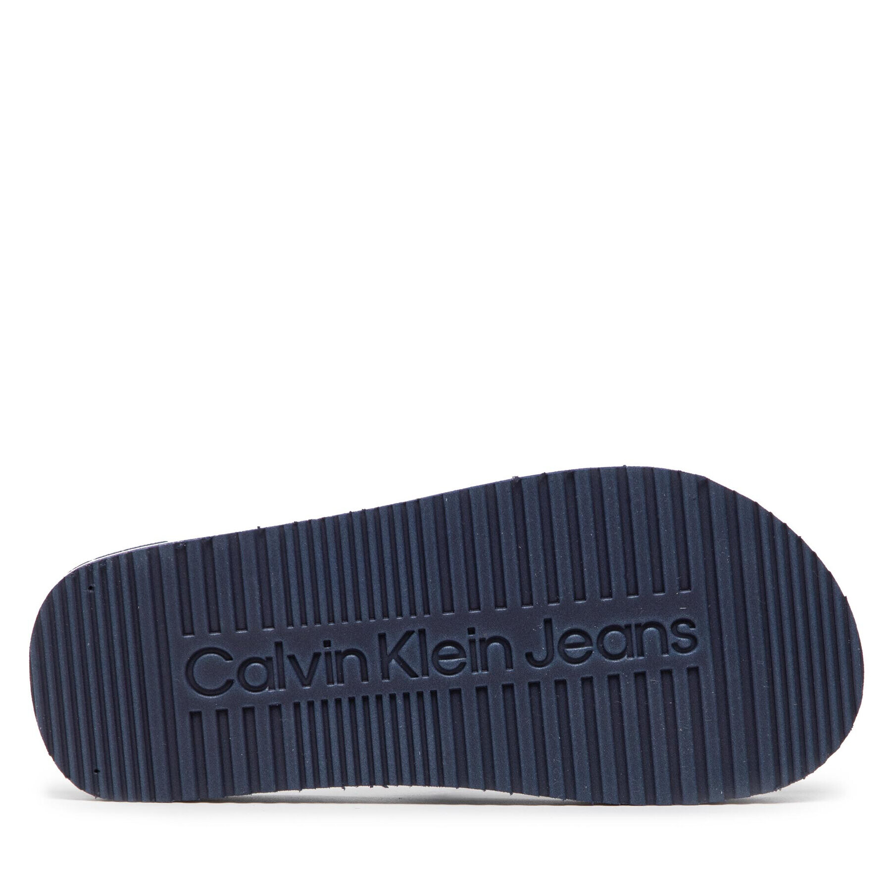 Calvin Klein Jeans Flip flop Logo Print Flip Flop V3B8-80155-0058 M Bleumarin - Pled.ro