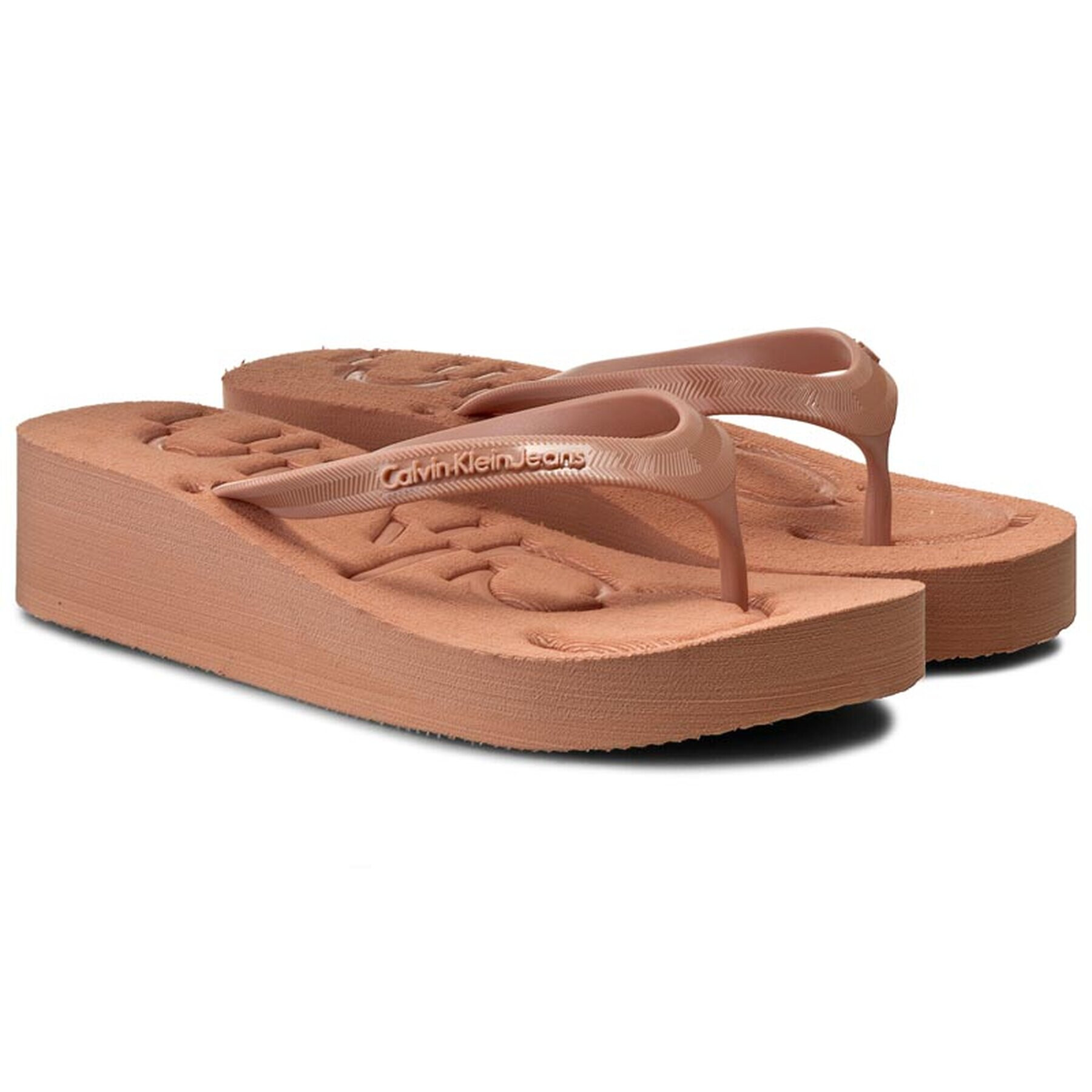 Calvin Klein Jeans Flip flop Tamber R4117 Roz - Pled.ro