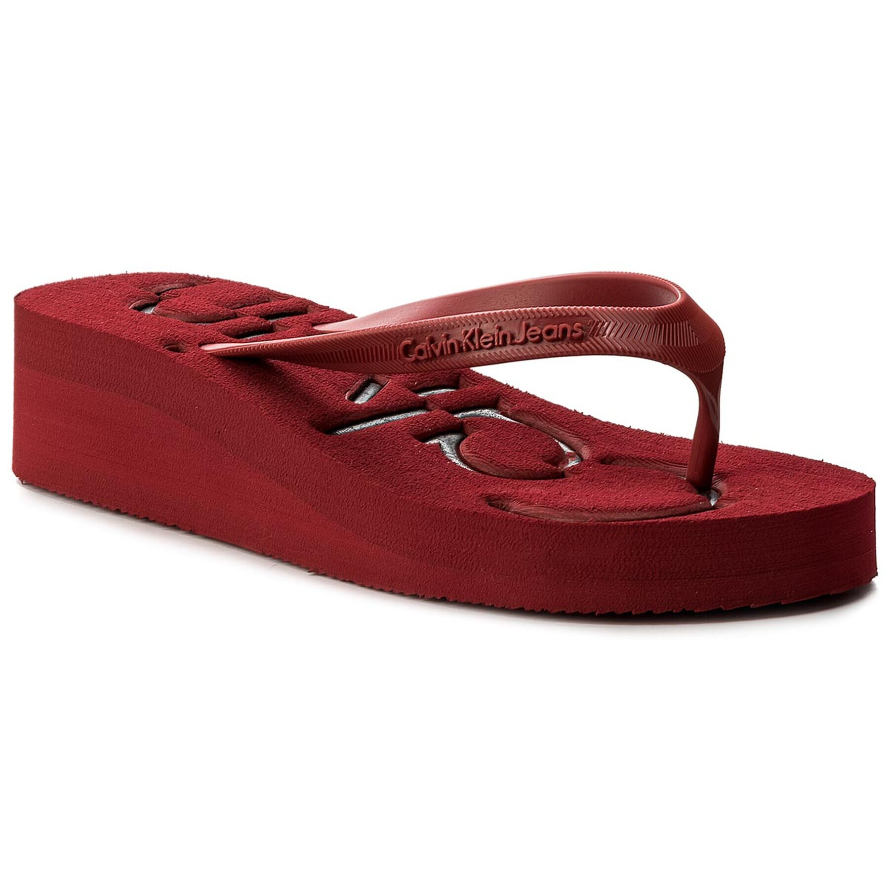 Calvin Klein Jeans Flip flop Tamber R4117 Vișiniu - Pled.ro