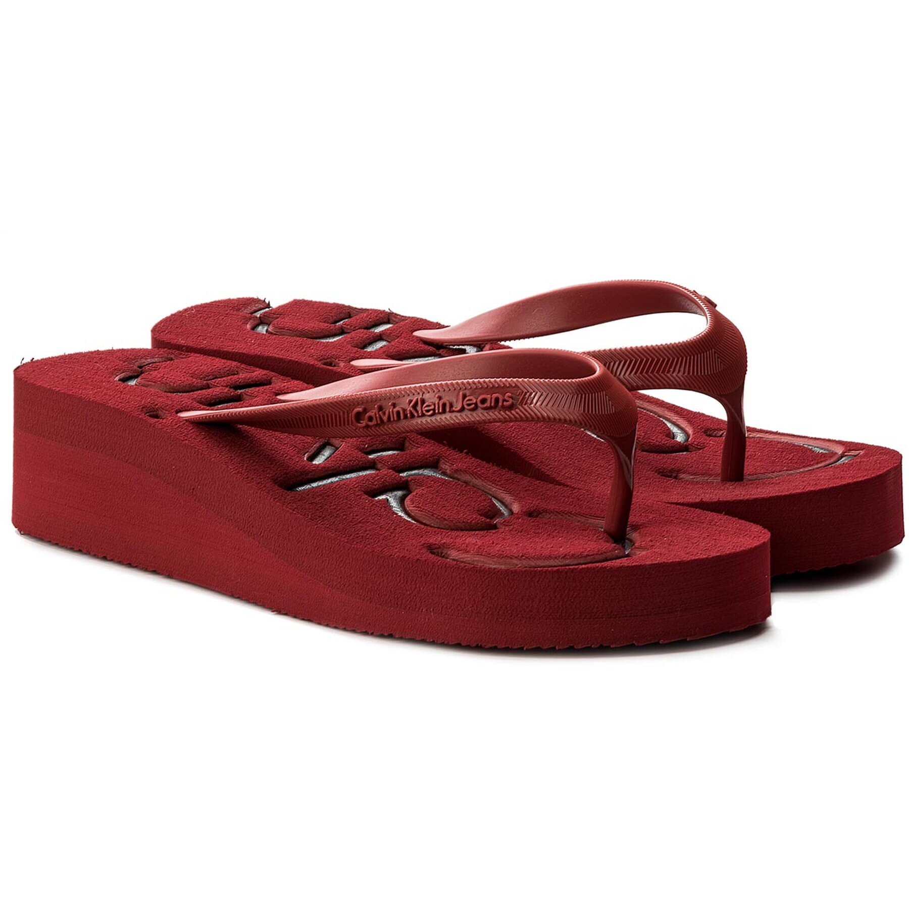 Calvin Klein Jeans Flip flop Tamber R4117 Vișiniu - Pled.ro