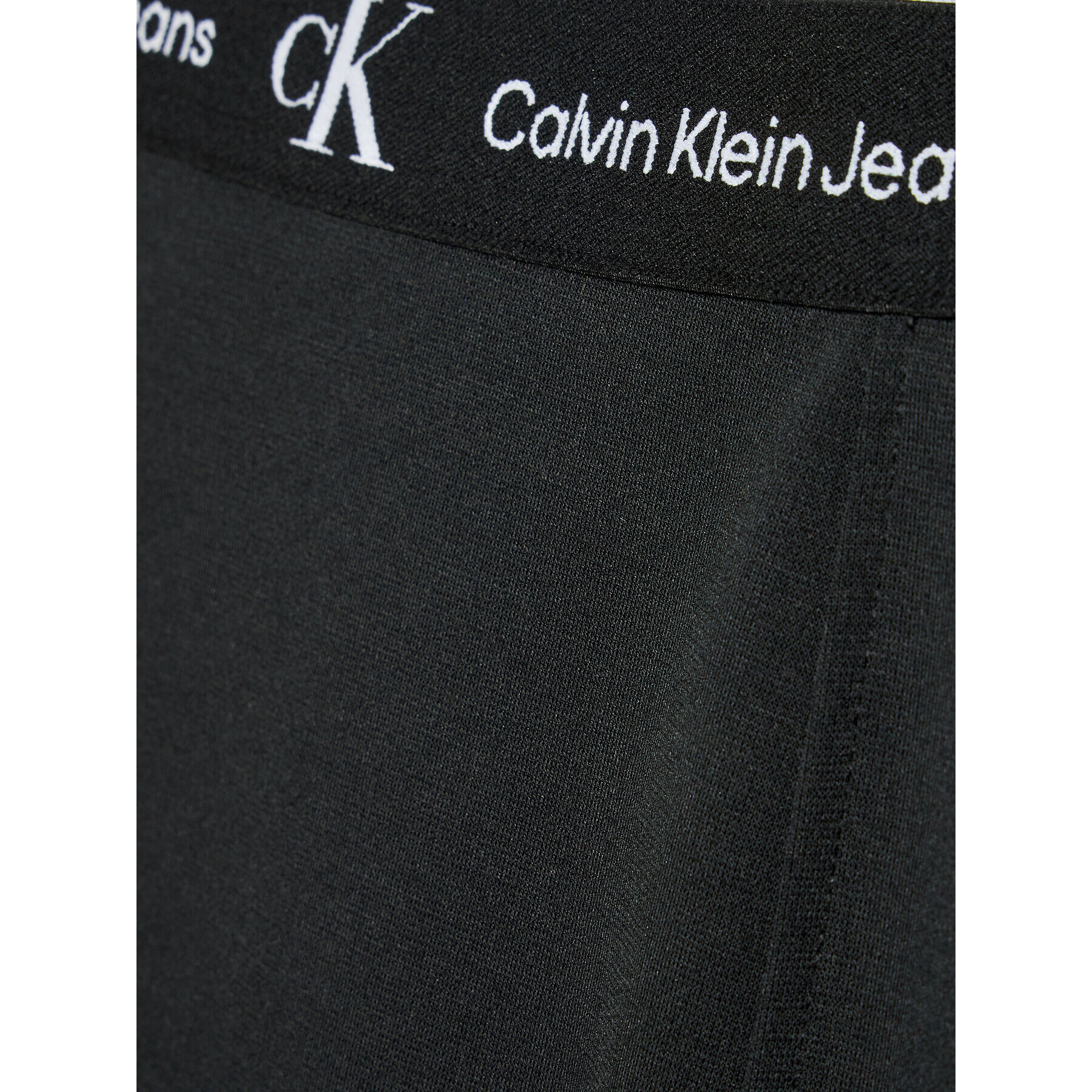 Calvin Klein Jeans Fustă Punto IG0IG01429 Negru Regular Fit - Pled.ro