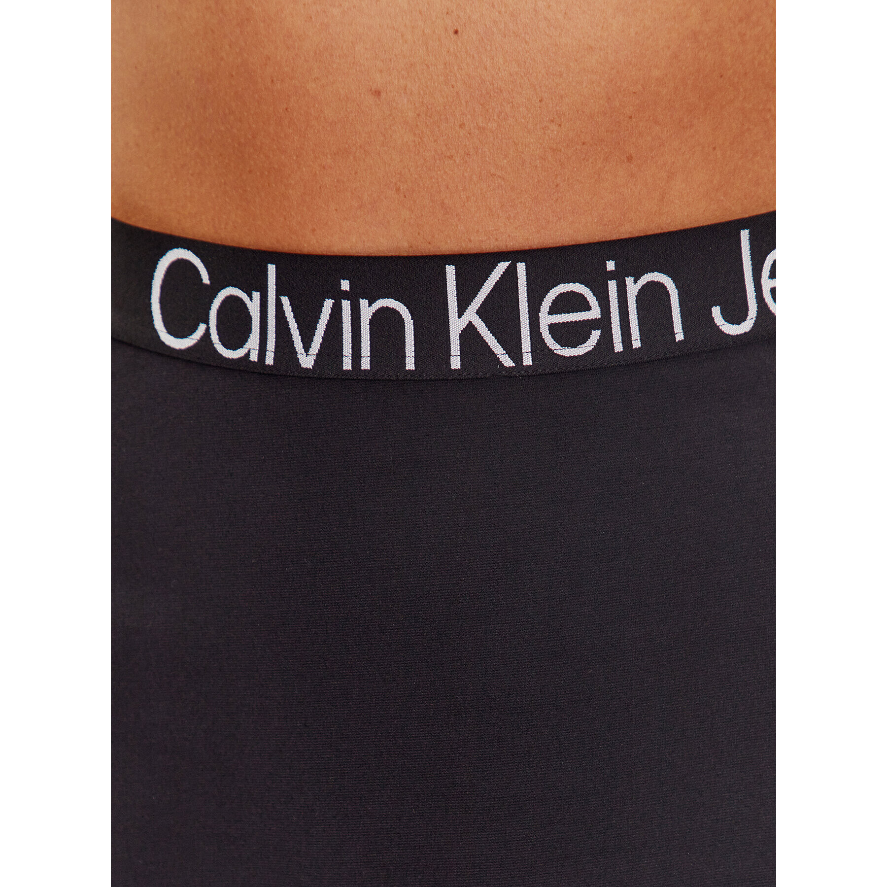 Calvin Klein Jeans Fustă trapez J20J221434 Negru Regular Fit - Pled.ro