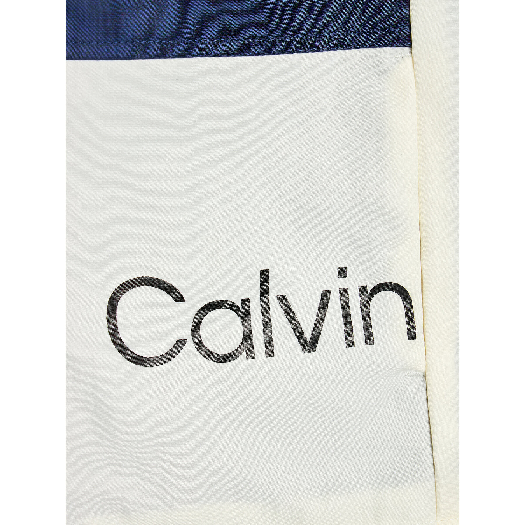 Calvin Klein Jeans Geacă Block IB0IB01269 Alb Regular Fit - Pled.ro