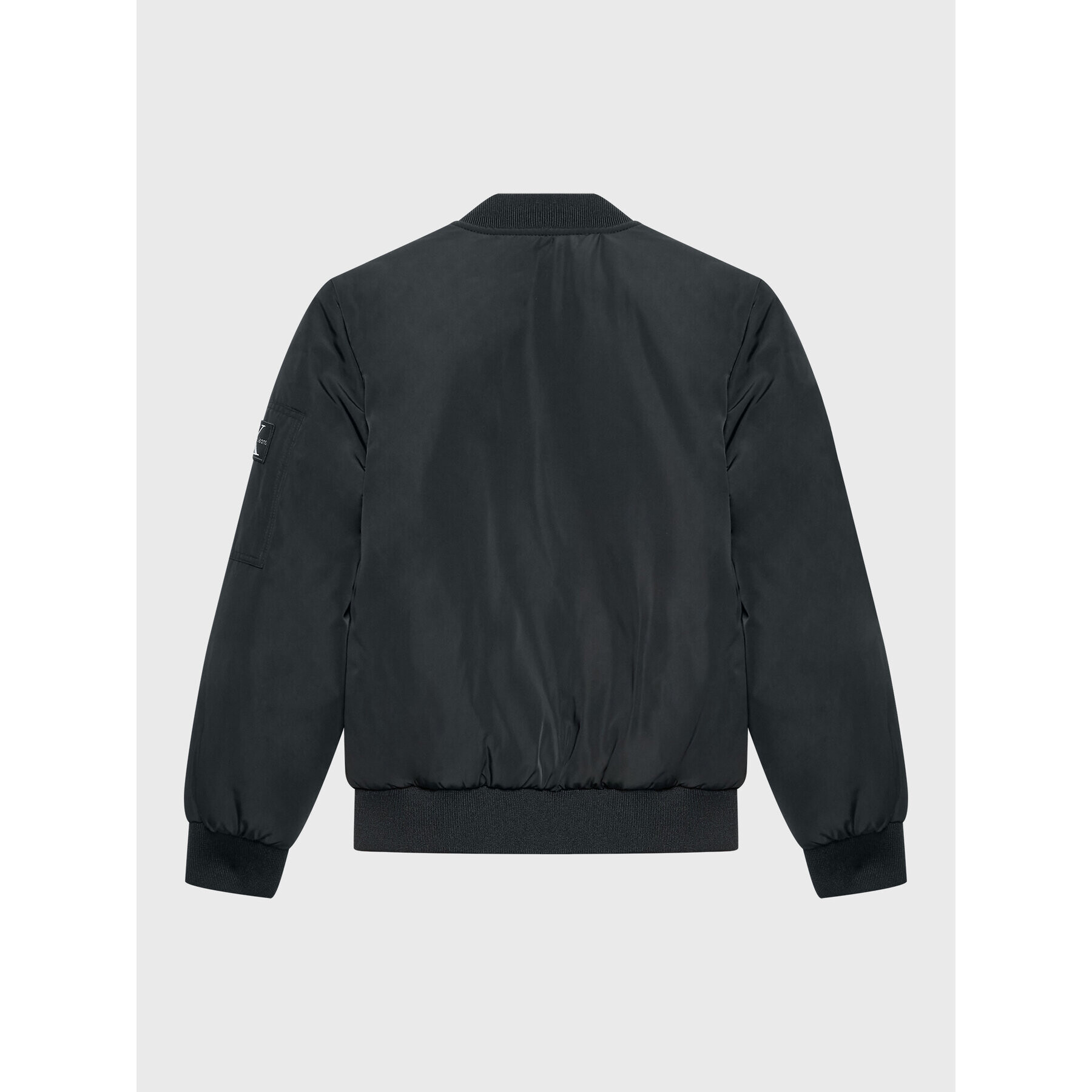 Calvin Klein Jeans Geacă bomber IB0IB01473 Negru Regular Fit - Pled.ro