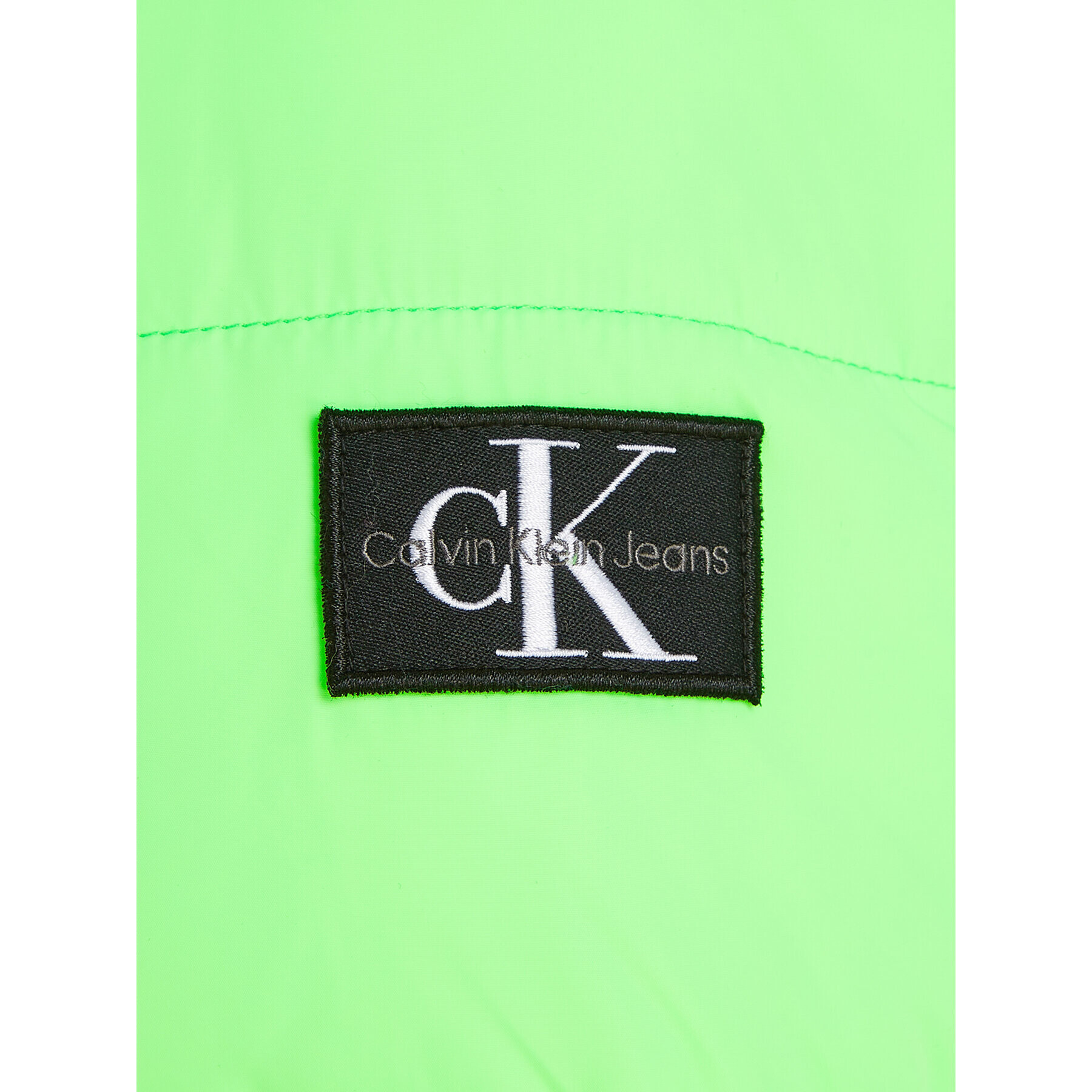 Calvin Klein Jeans Geacă din puf Essential IB0IB01276 Verde Regular Fit - Pled.ro