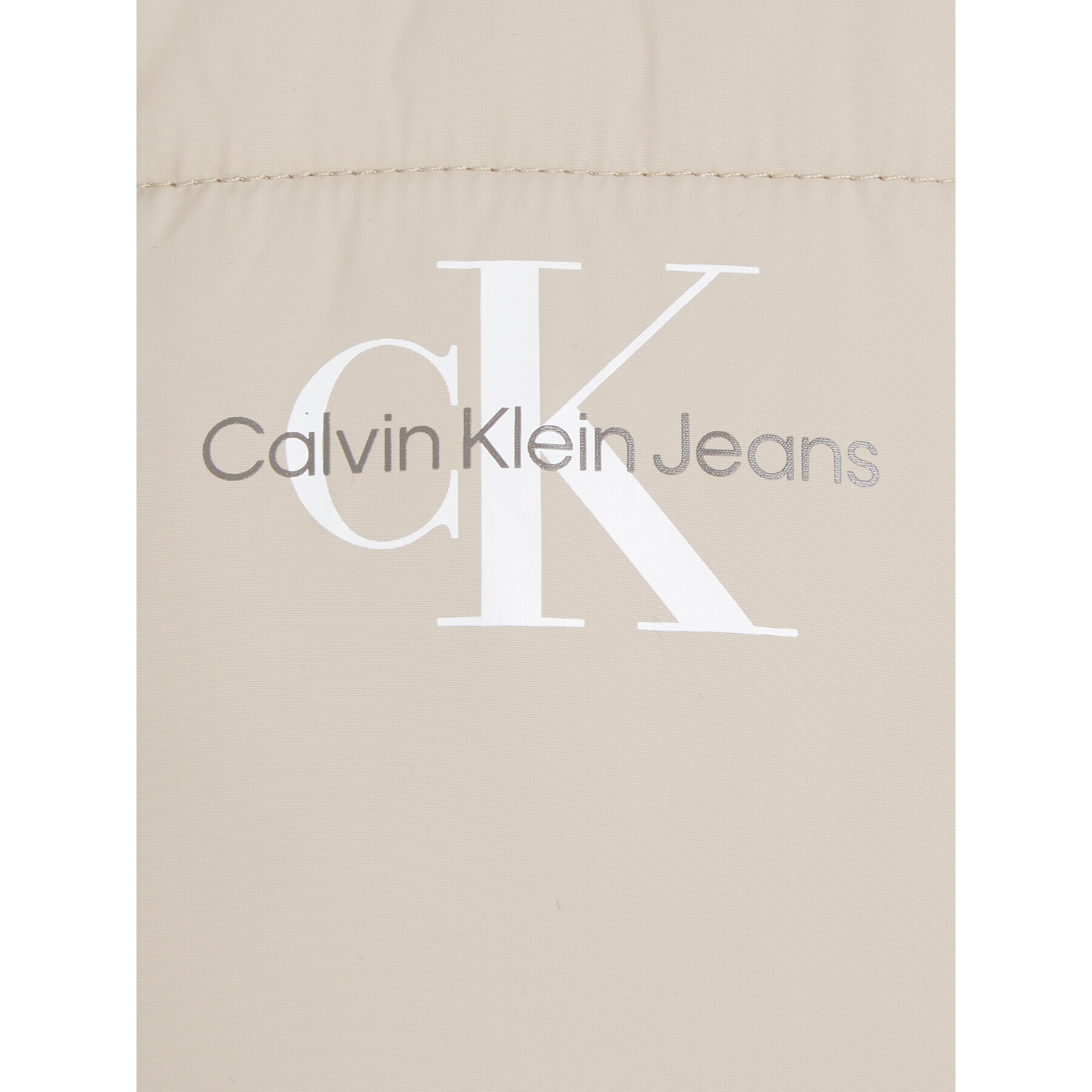 Calvin Klein Jeans Geacă din puf IG0IG02059 Bej Regular Fit - Pled.ro