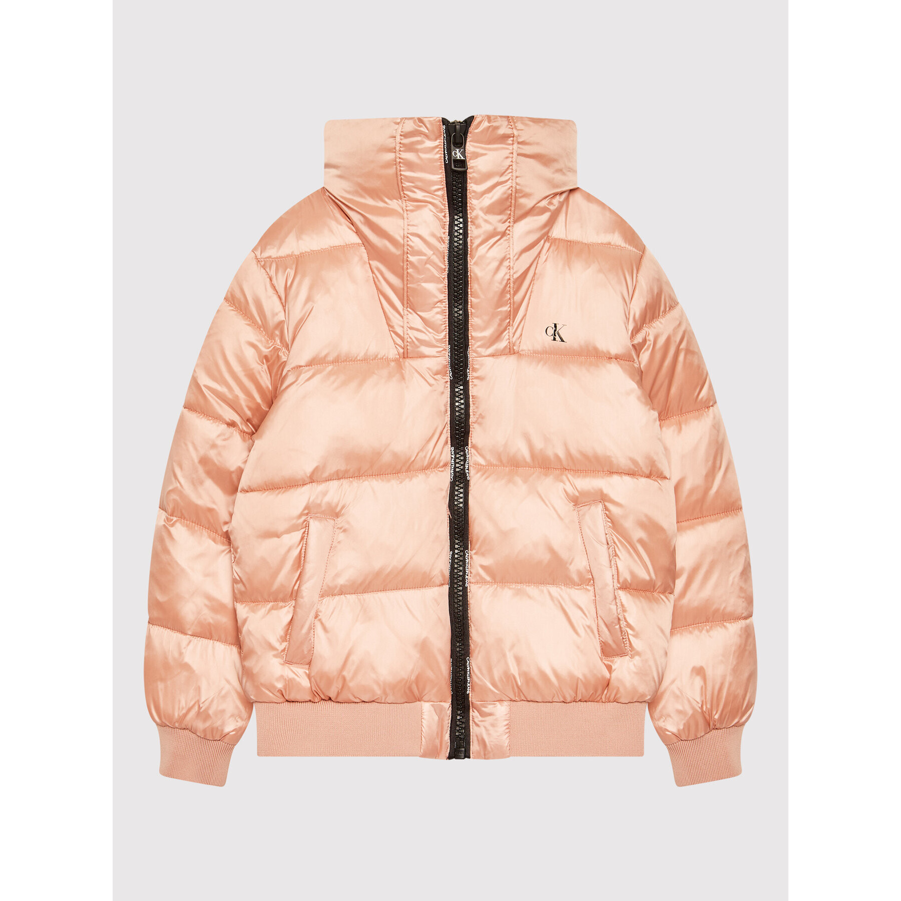 Calvin Klein Jeans Geacă din puf Packable Puffer IG0IG01170 Roz Regular Fit - Pled.ro