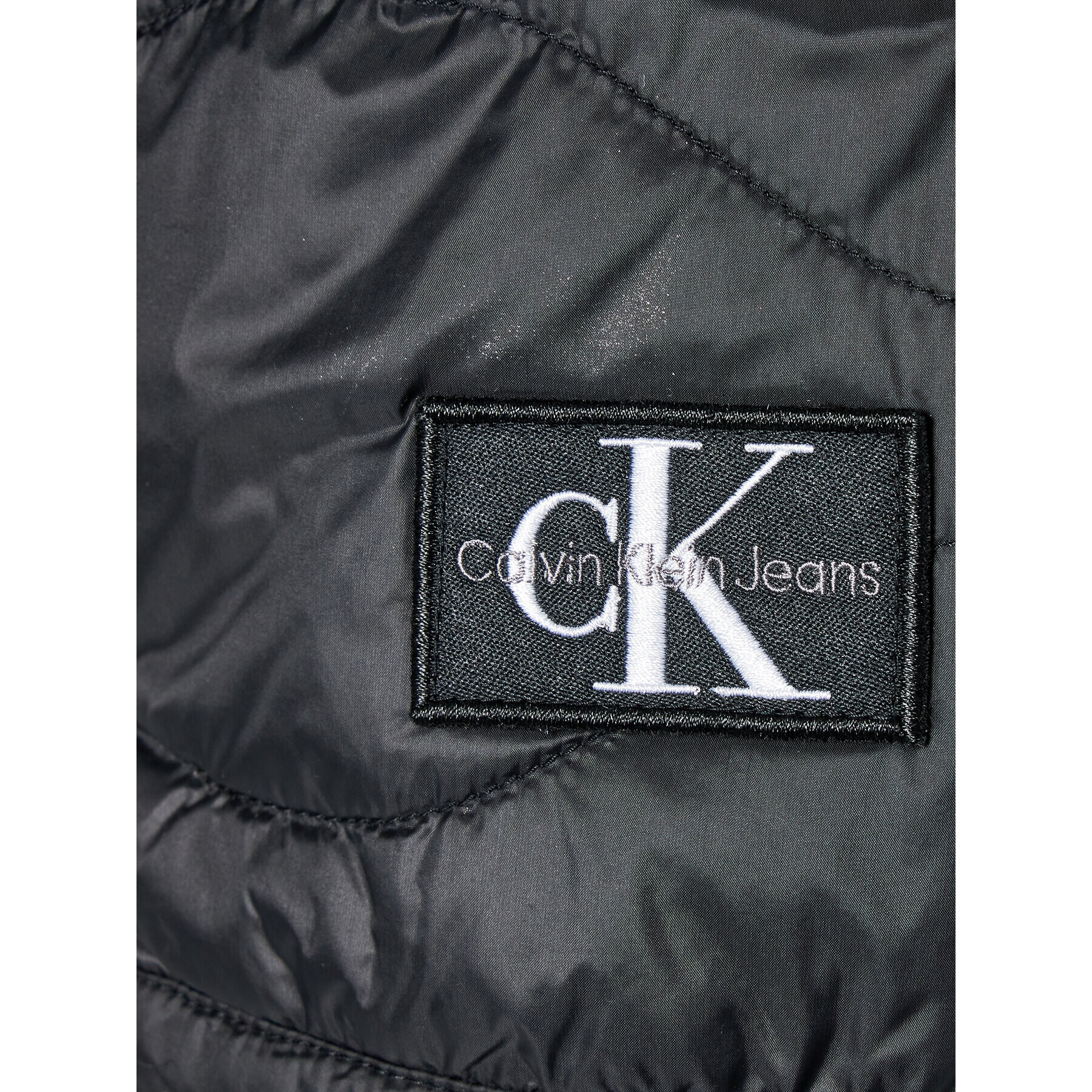 Calvin Klein Jeans Geacă din puf Quilted IG0IG01817 Negru Regular Fit - Pled.ro