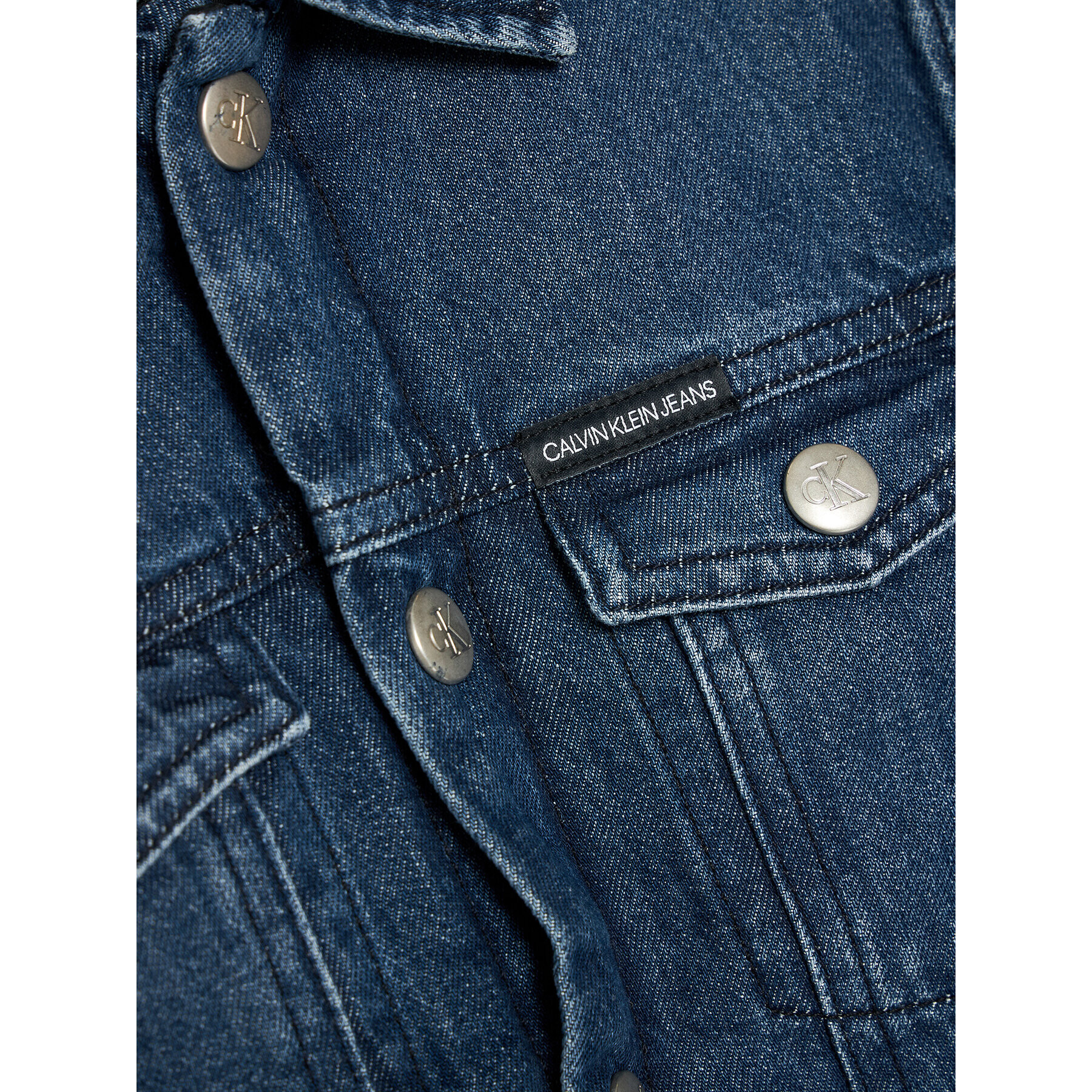 Calvin Klein Jeans Geacă IB0IB00917 Bleumarin Regular Fit - Pled.ro