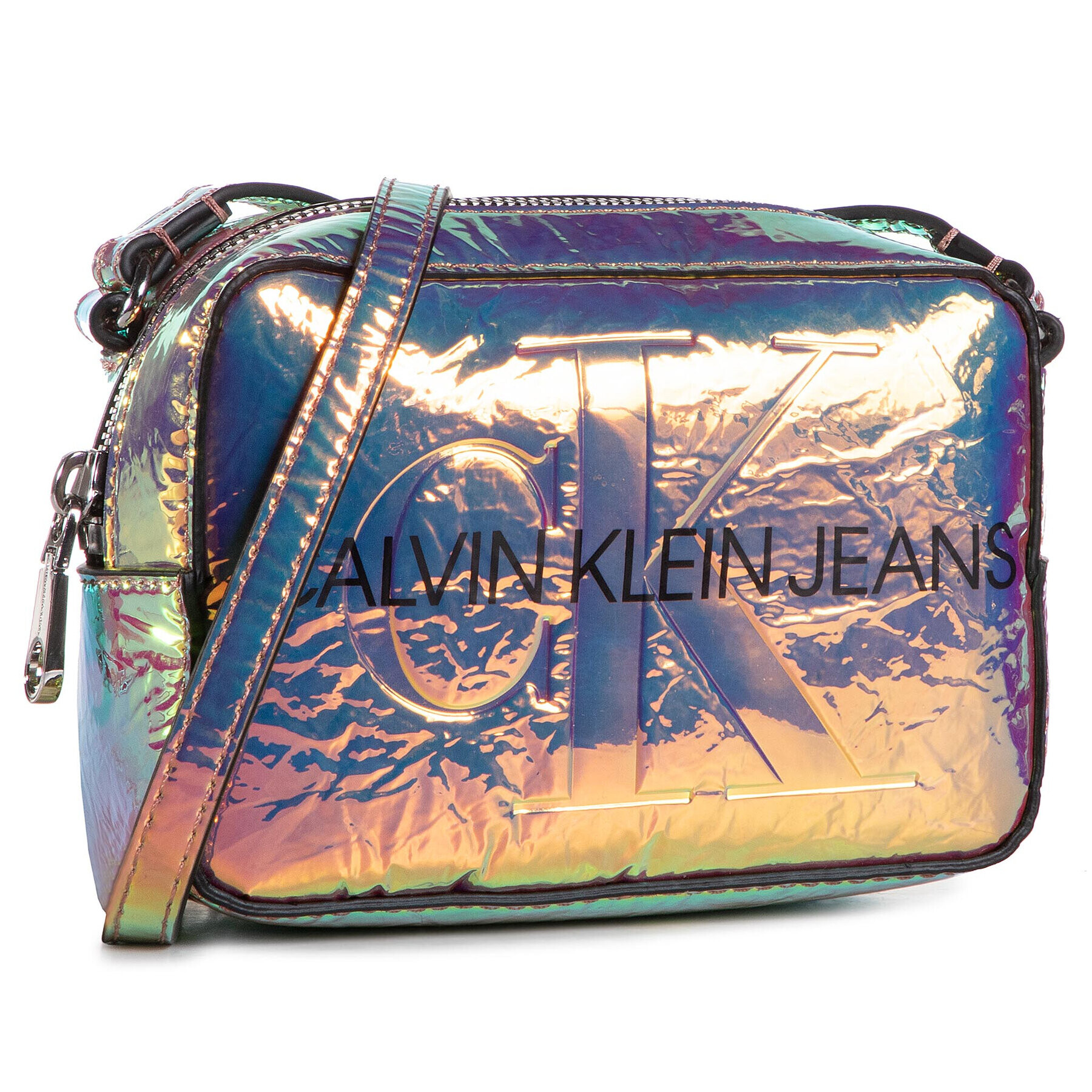 Calvin Klein Jeans Geantă Camera Bag Iridescent K60K607379 Colorat - Pled.ro