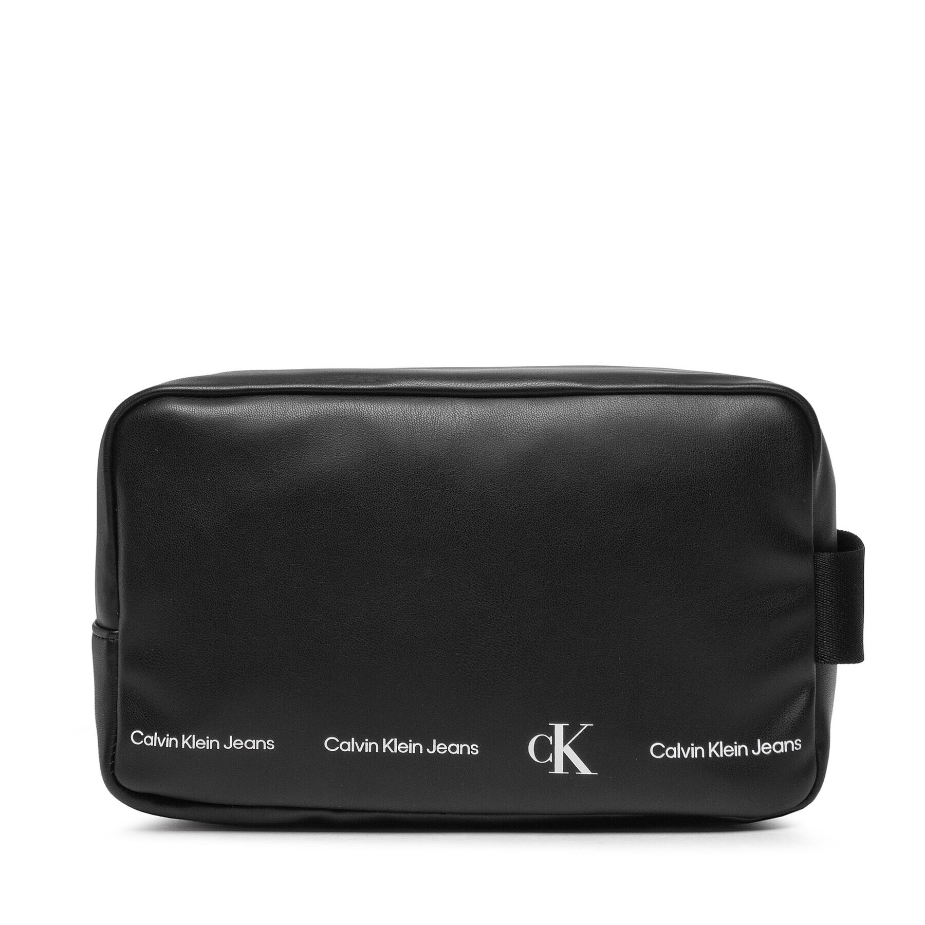 Calvin Klein Jeans Geantă pentru cosmetice Logo Stripe Washbag K50K508906 Negru - Pled.ro