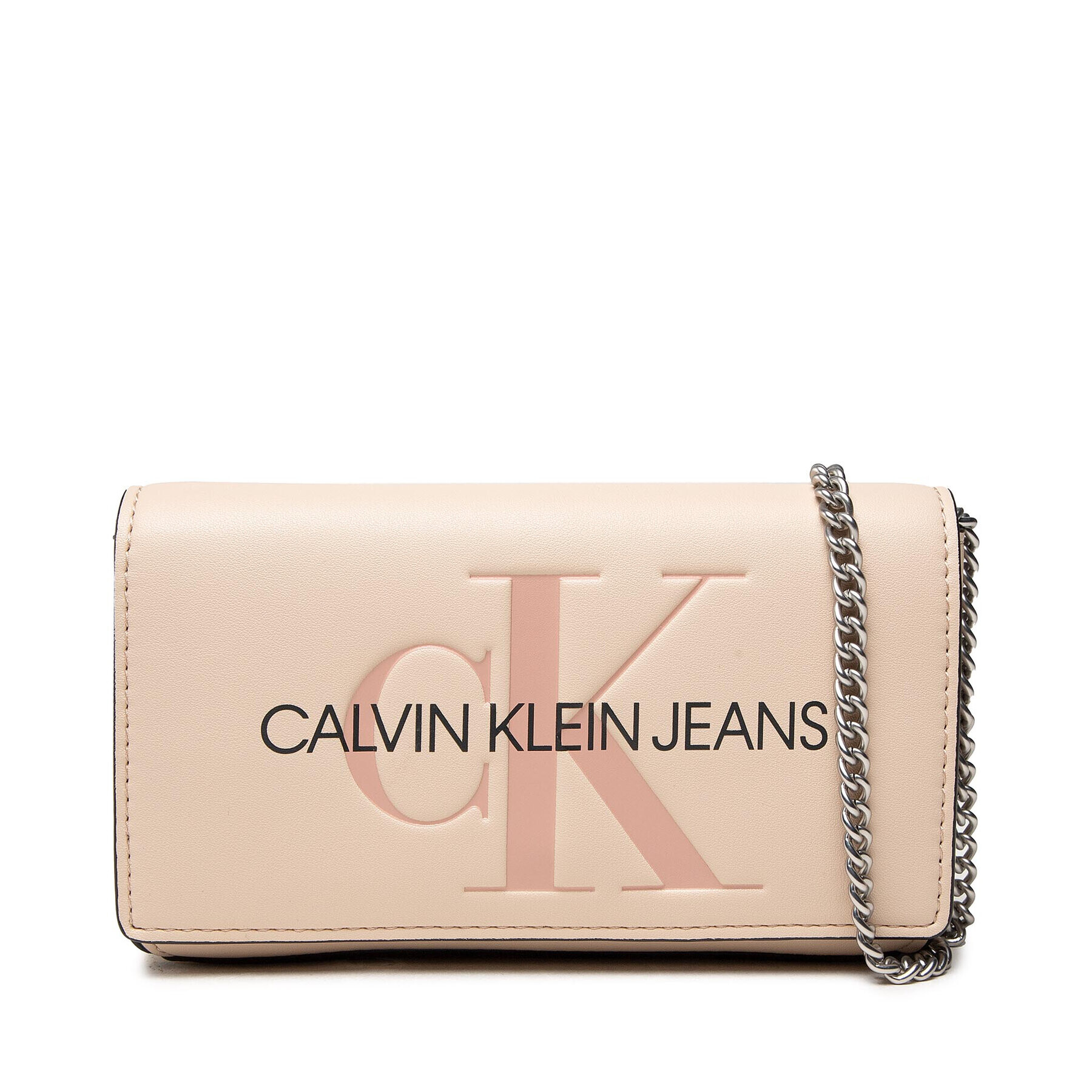 Calvin Klein Jeans Geantă Sculpted Mono Phone Xbody K60K608398 Bej - Pled.ro