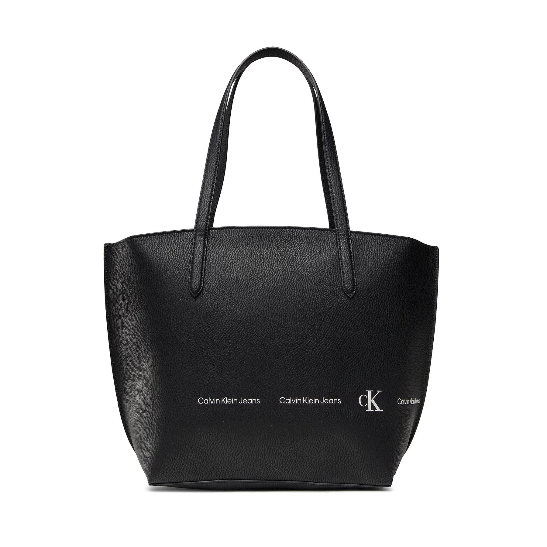 Calvin Klein Jeans Geantă Sculpted Pebble Shopper29 K60K608935 Negru - Pled.ro