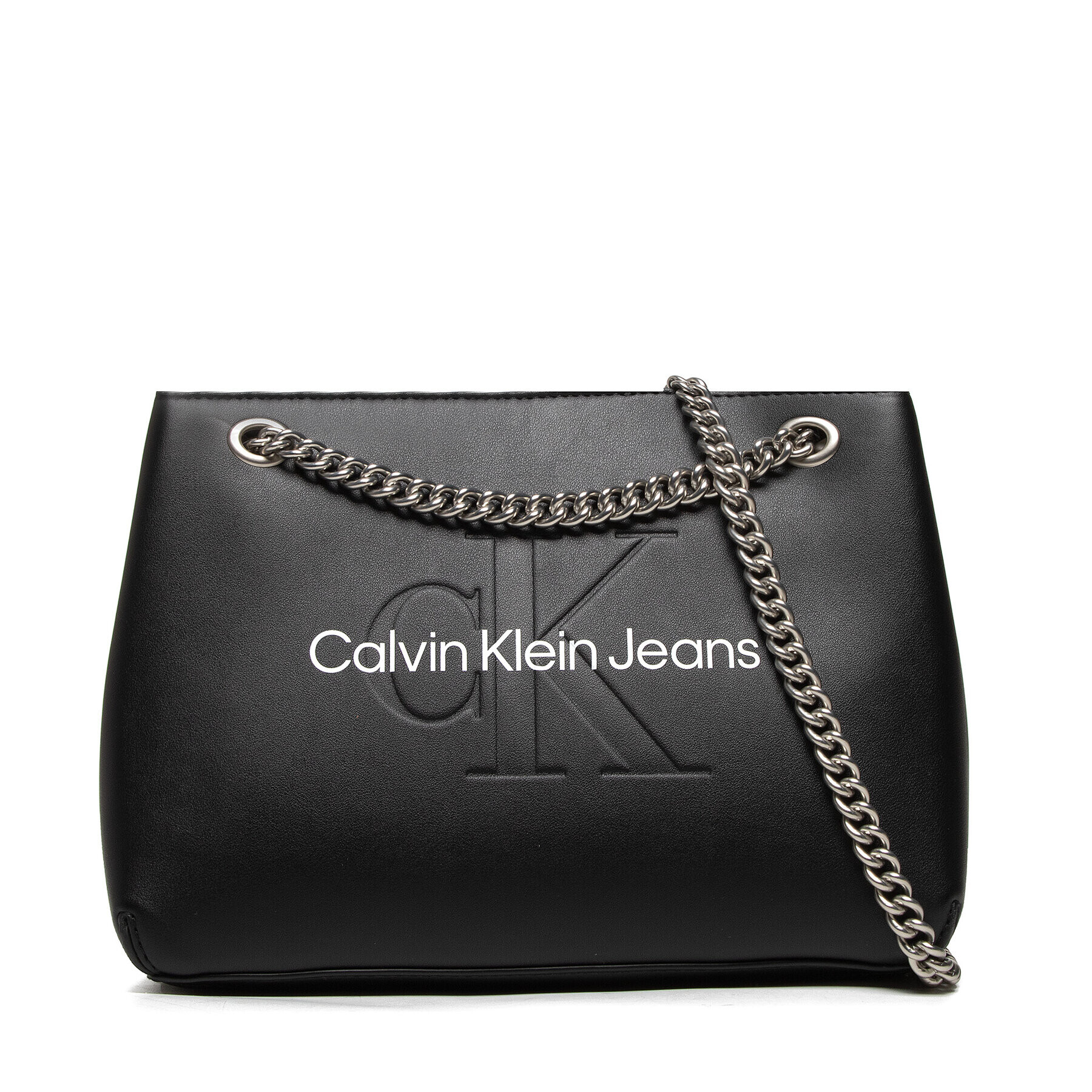 Calvin Klein Jeans Geantă Sculpted Shouder Bag Mono K60K609584 Negru - Pled.ro