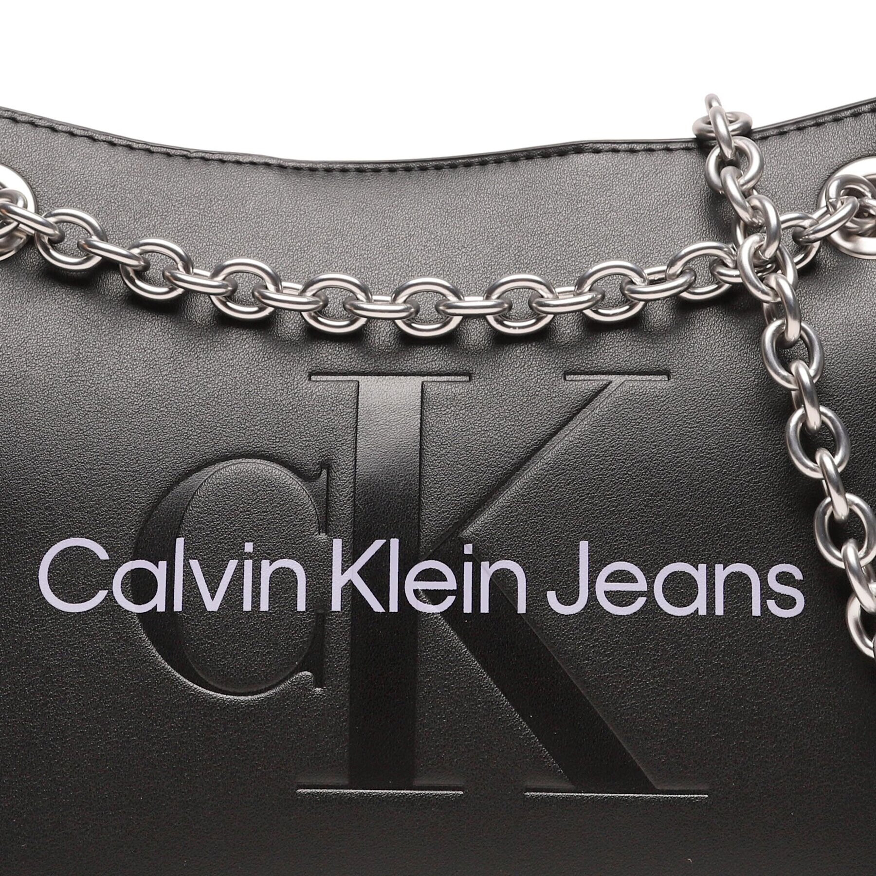 Calvin Klein Jeans Geantă Sculpted Shoulder Bag 24 Mono K60K607831 Negru - Pled.ro