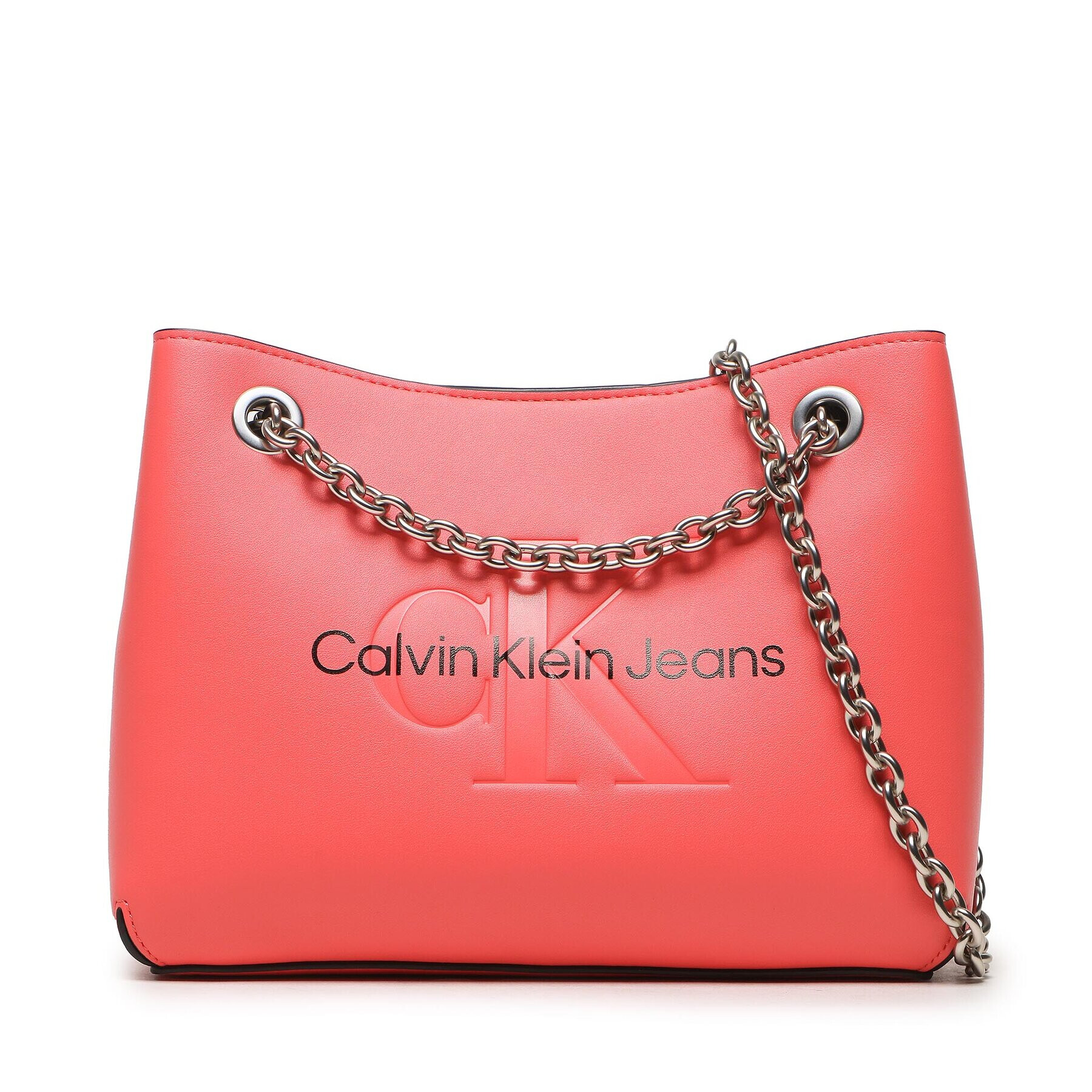 Calvin Klein Jeans Geantă Sculpted Shoulder Bag 24 Mono K60K607831 Roz - Pled.ro