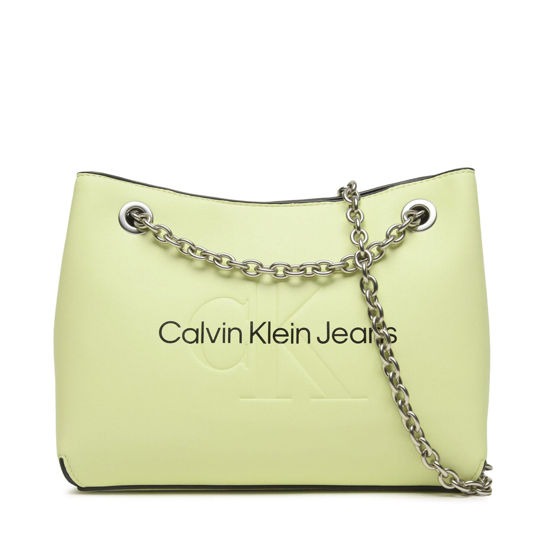 Calvin Klein Jeans Geantă Sculpted Shoulder Bag 24 Mono K60K607831 Verde - Pled.ro