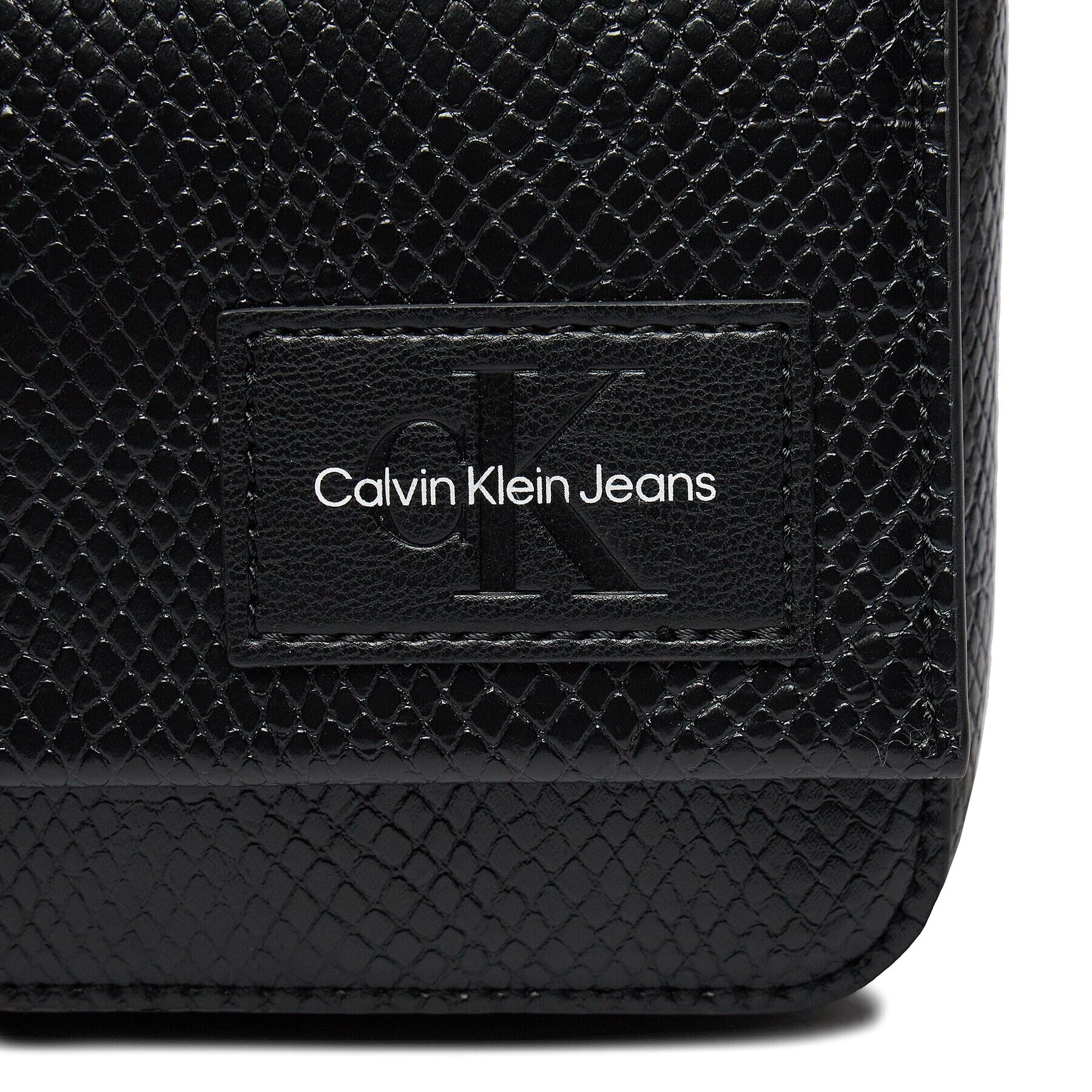 Calvin Klein Jeans Geantă Sculpted Wallet Ph Cb 19 Snake K60K611528 Negru - Pled.ro