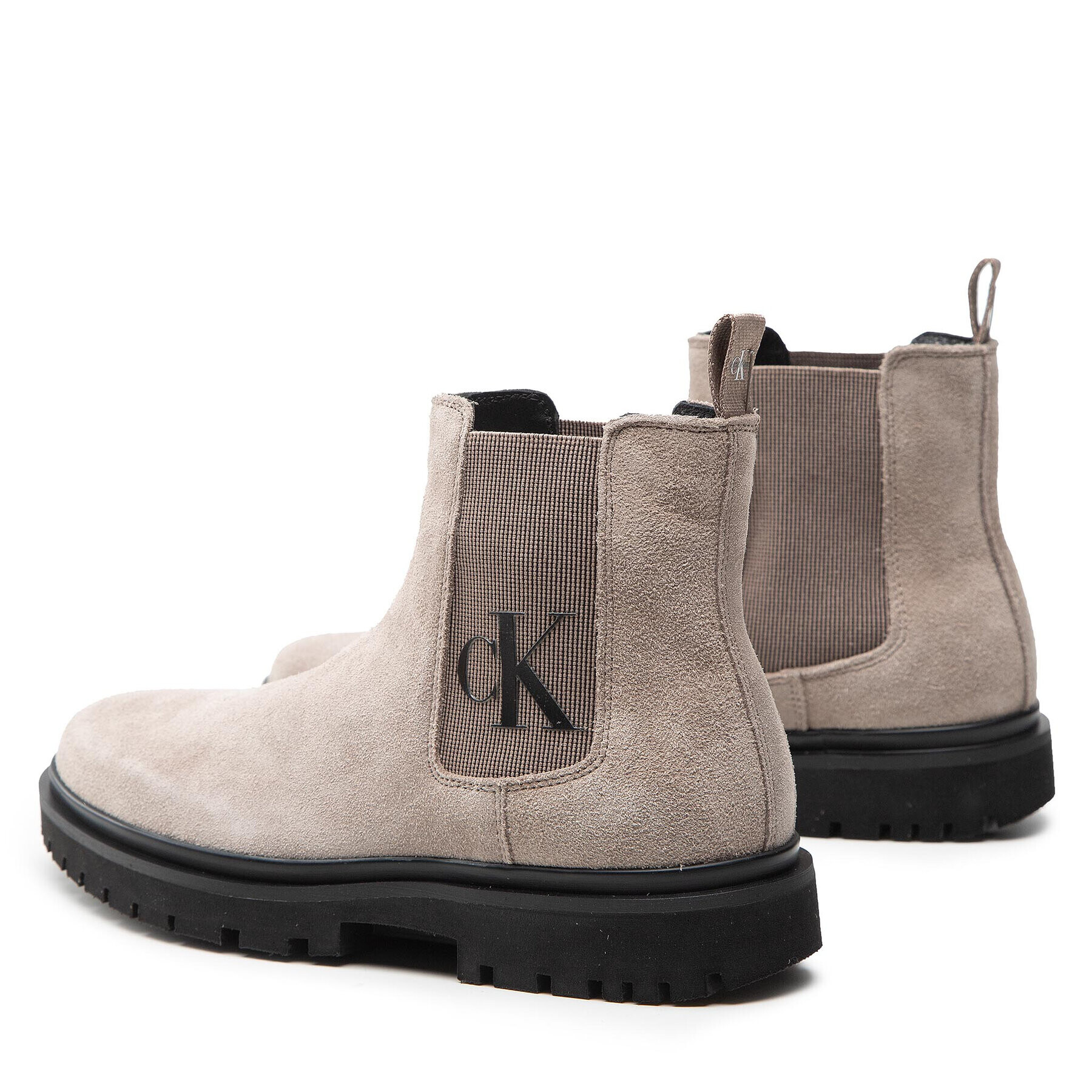 Calvin Klein Jeans Ghete Jodhpur Lug Mid Chelsea Boot YM0YM00271 Bej - Pled.ro