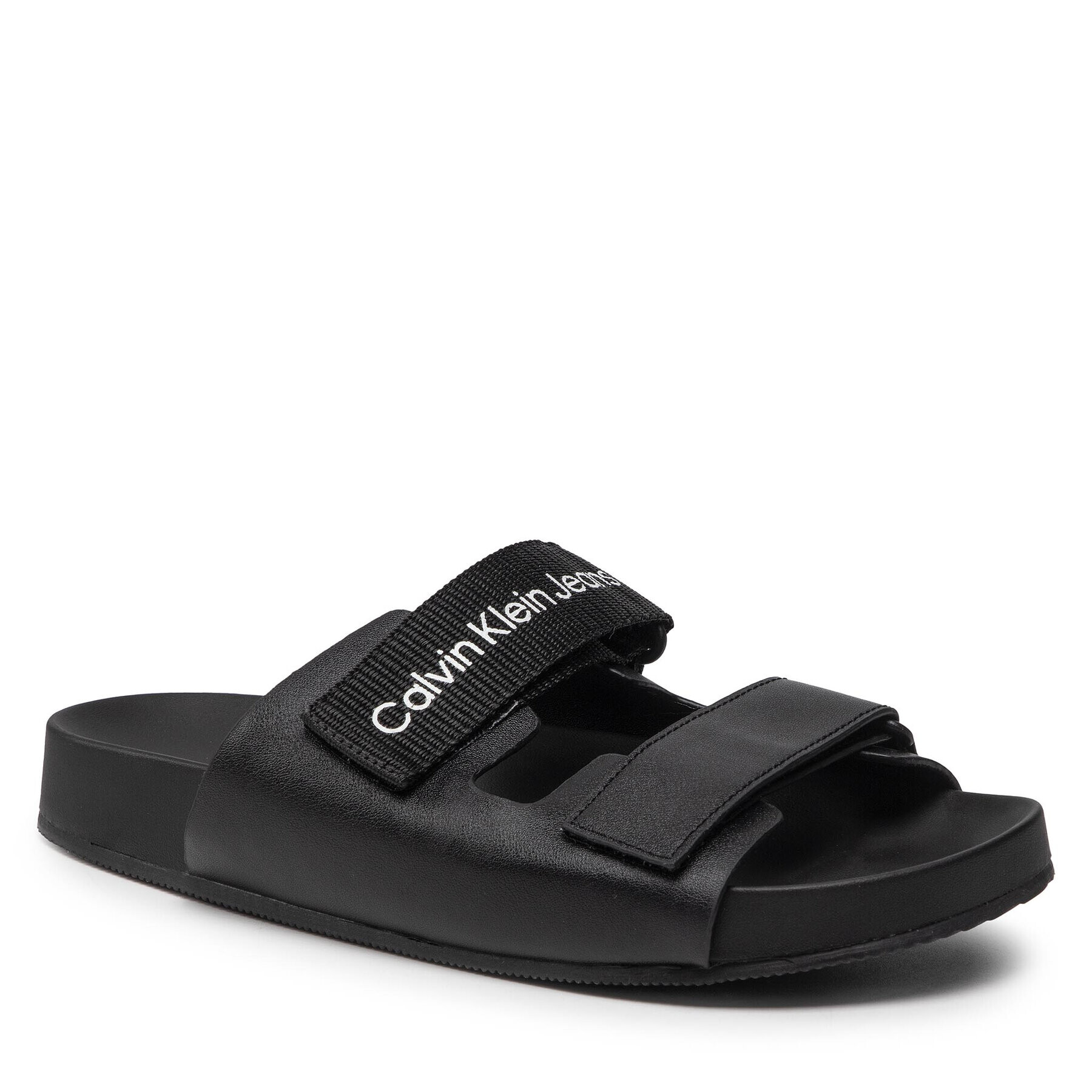 Calvin Klein Jeans Șlapi Comfort Sandal 1 YW0YW00597 Negru - Pled.ro