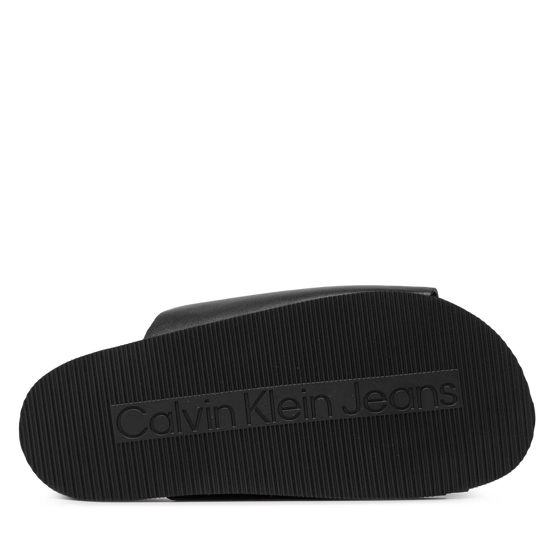 Calvin Klein Jeans Șlapi Comfort Sandal 1 YW0YW00597 Negru - Pled.ro