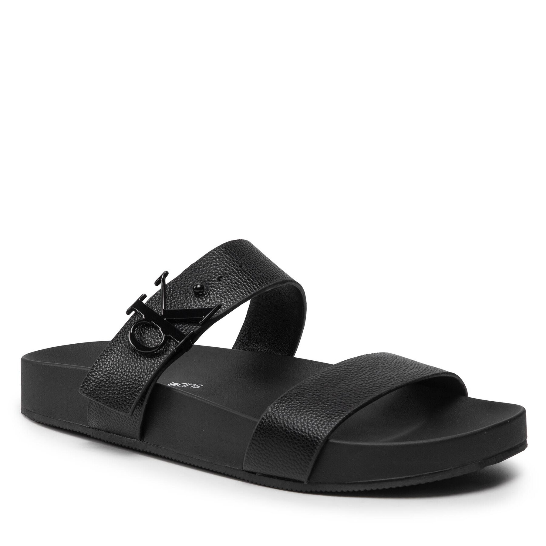 Calvin Klein Jeans Șlapi Comfort Sandal 2 YW0YW00598 Negru - Pled.ro