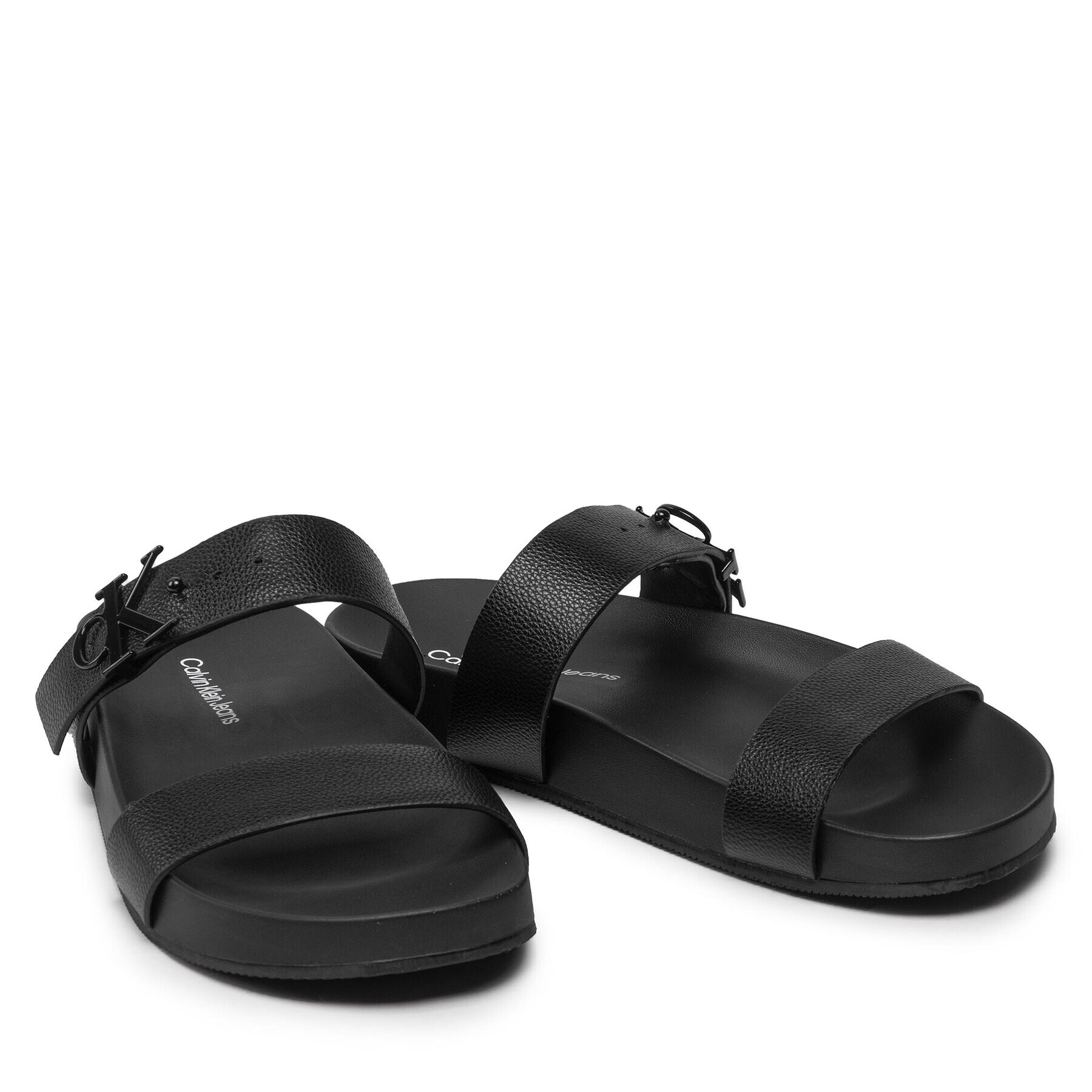 Calvin Klein Jeans Șlapi Comfort Sandal 2 YW0YW00598 Negru - Pled.ro