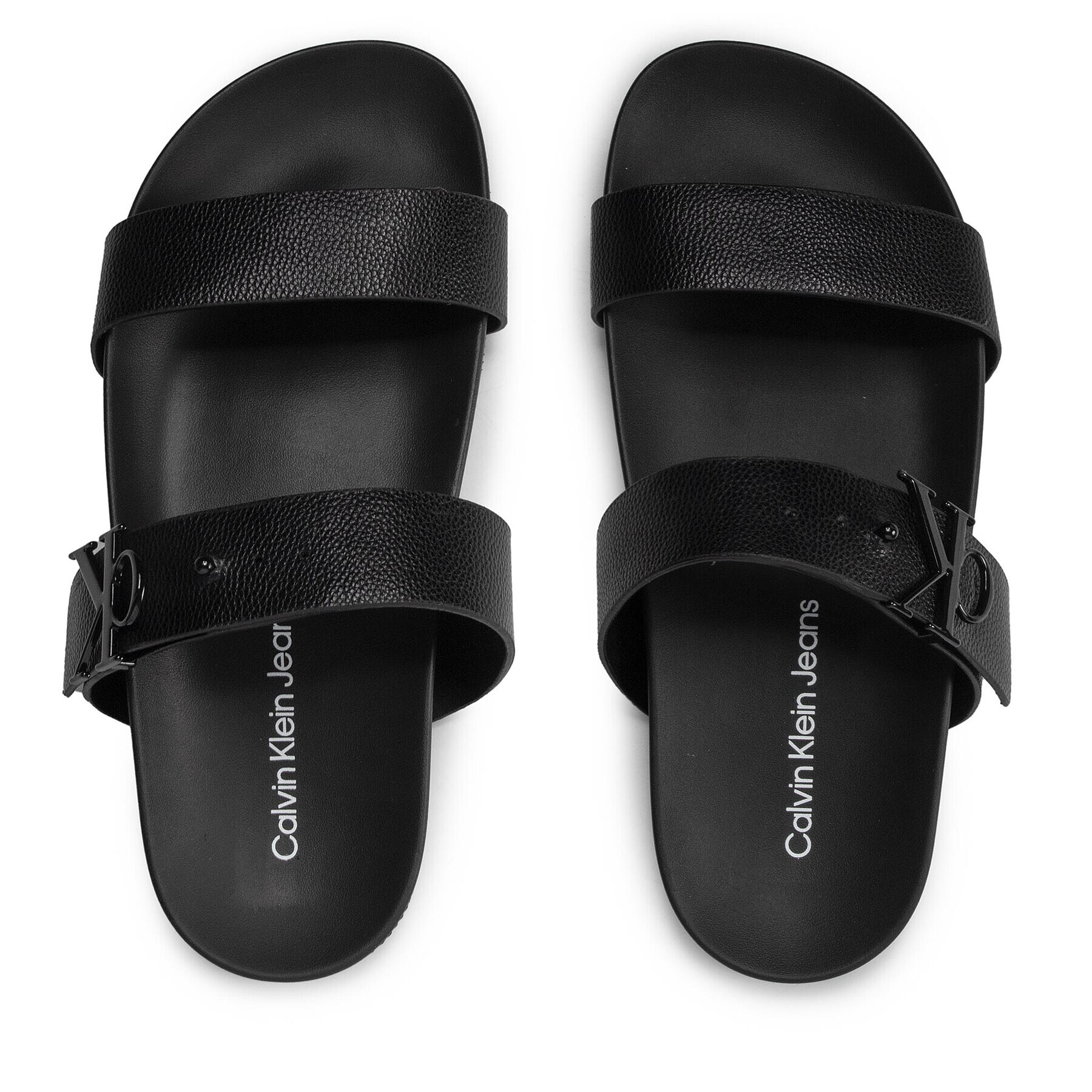 Calvin Klein Jeans Șlapi Comfort Sandal 2 YW0YW00598 Negru - Pled.ro