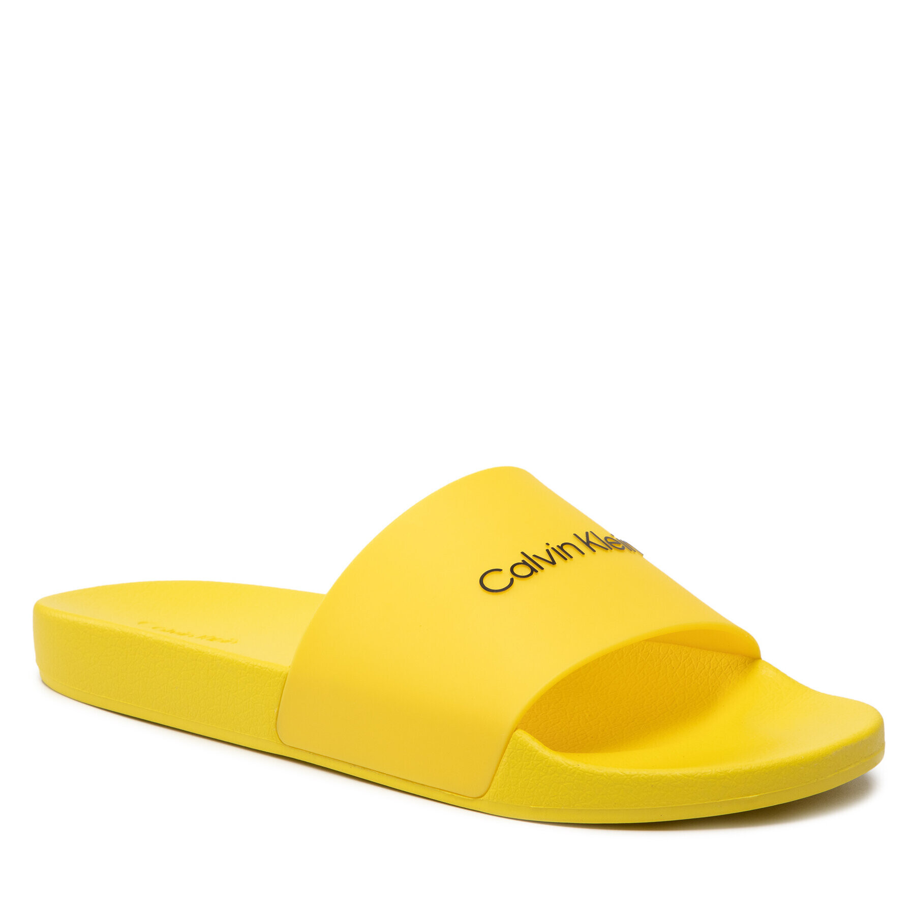 Calvin Klein Jeans Șlapi Pool Slide HM0HM00455 Galben - Pled.ro