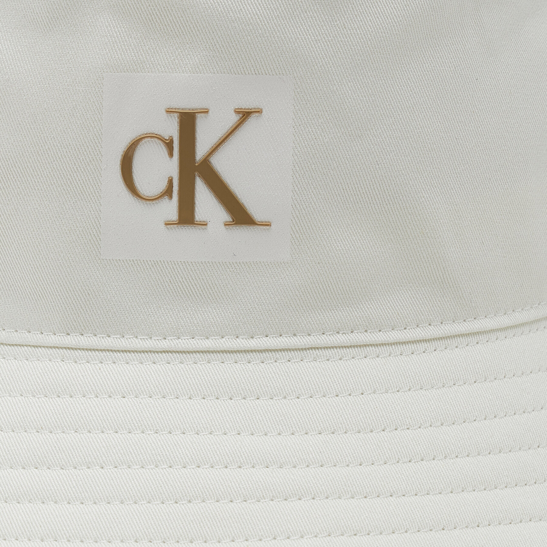 Calvin Klein Jeans Pălărie Bucket Sculpted Twill K60K610375 Alb - Pled.ro