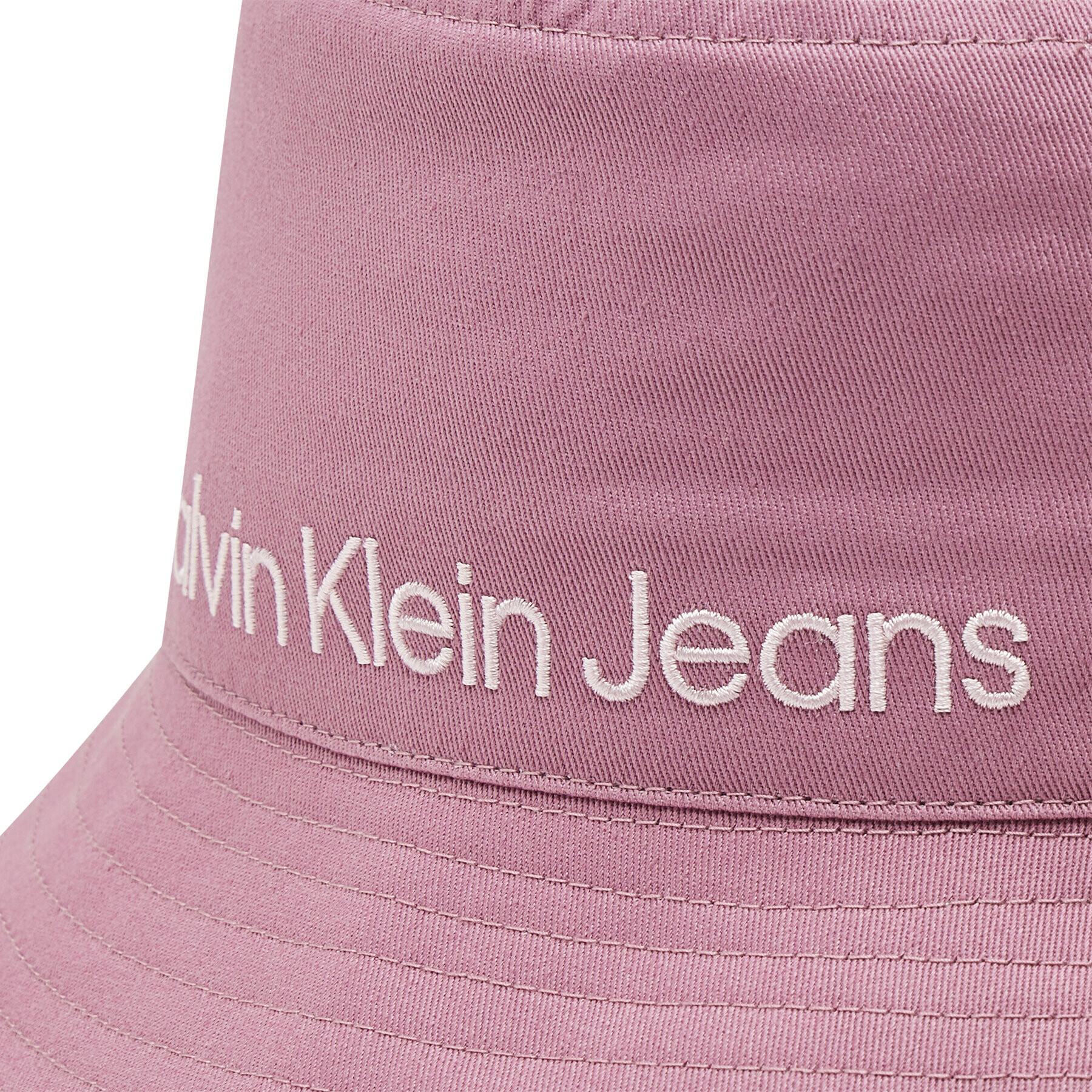 Calvin Klein Jeans Pălărie Logo Bucket IU0IU00252 Roz - Pled.ro