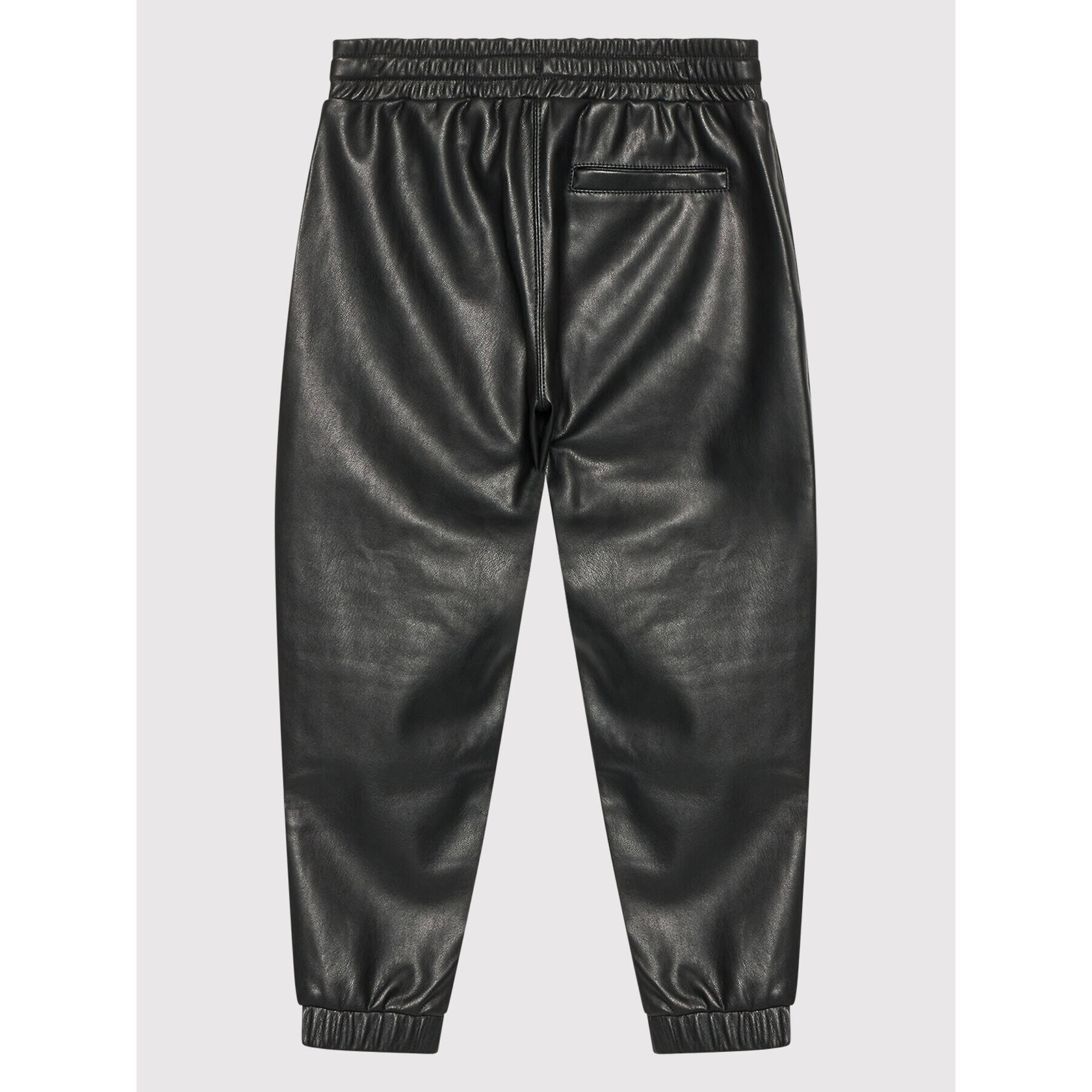 Calvin Klein Jeans Pantaloni din imitație de piele Provocative IG0IG01078 Negru Regular Fit - Pled.ro