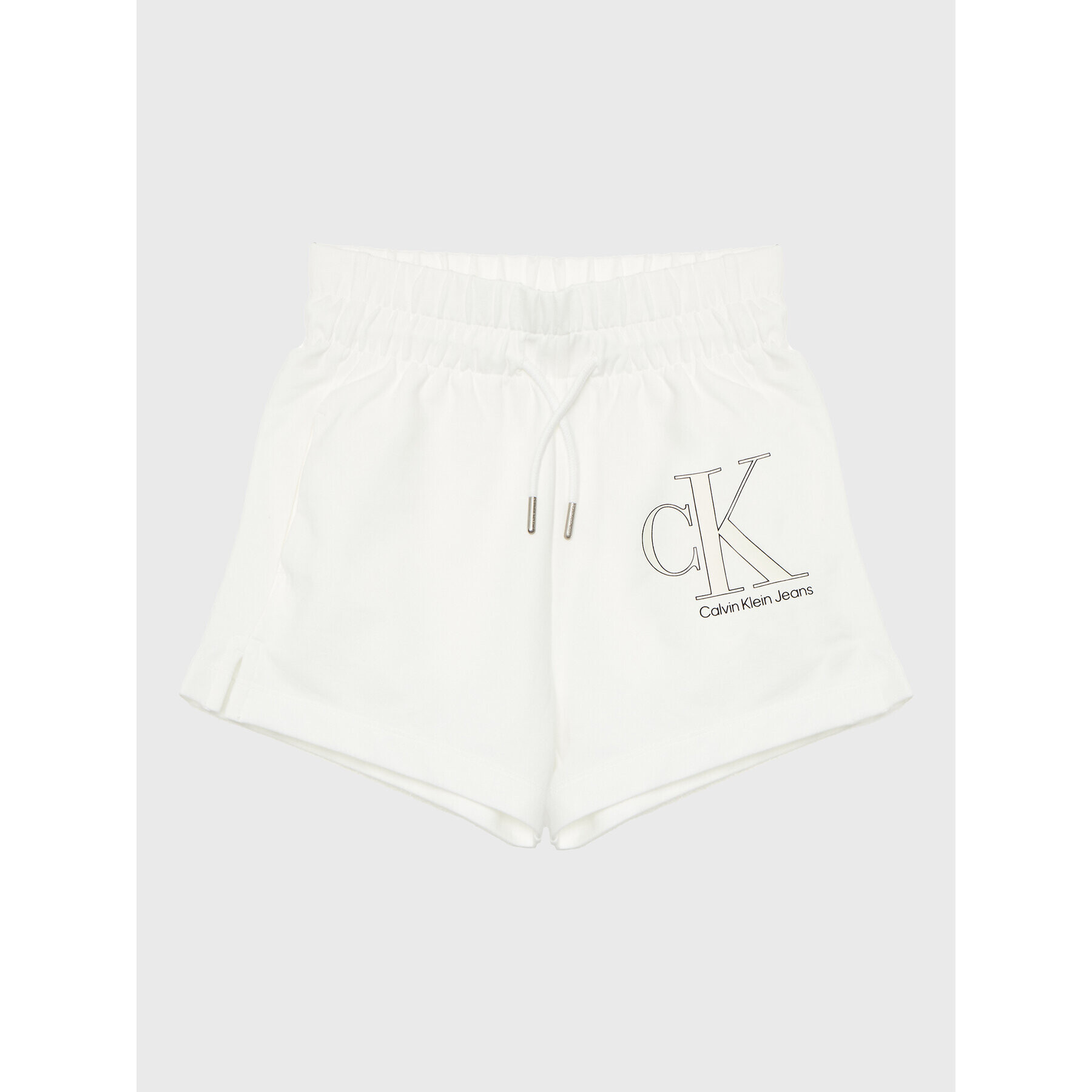 Calvin Klein Jeans Pantaloni scurți sport Reveal Monogram IG0IG01981 Alb Regular Fit - Pled.ro