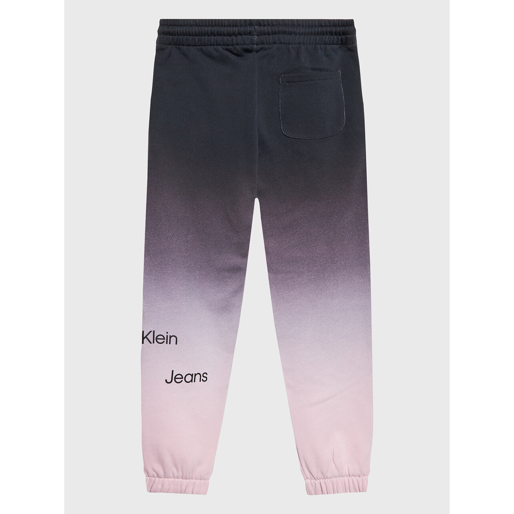 Calvin Klein Jeans Pantaloni trening All Over Gradient IU0IU00332 Violet Regular Fit - Pled.ro