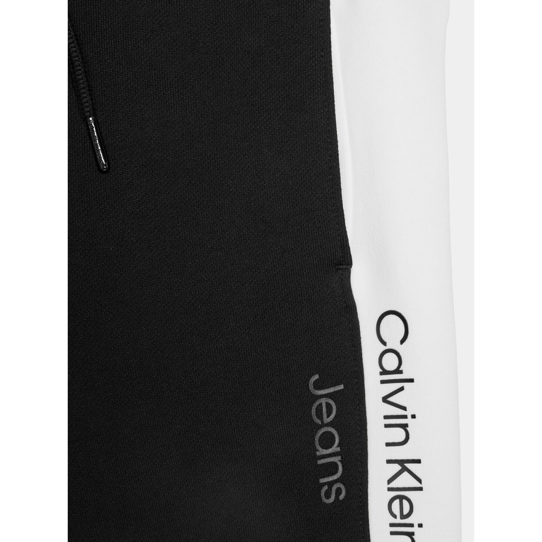 Calvin Klein Jeans Pantaloni trening Color Block IB0IB01933 Negru Regular Fit - Pled.ro