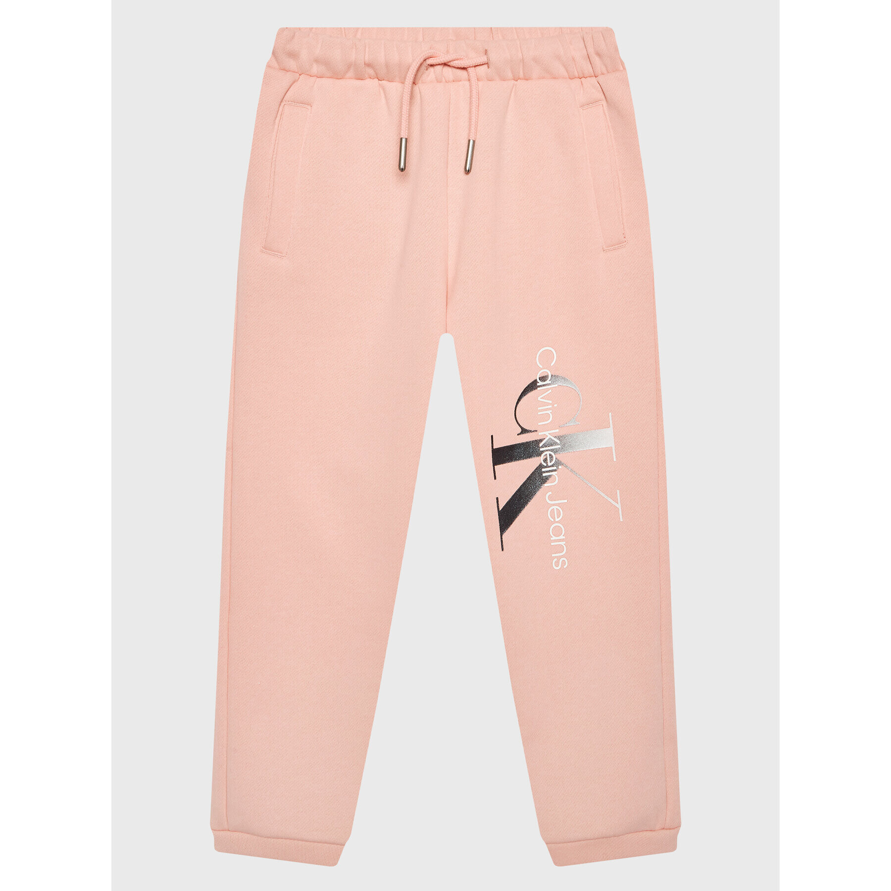 Calvin Klein Jeans Pantaloni trening Gradient Monogram IG0IG01697 Roz Relaxed Fit - Pled.ro