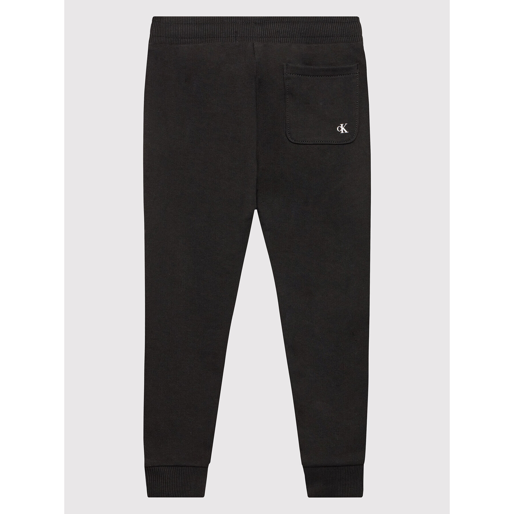 Calvin Klein Jeans Pantaloni trening Hero Logo IB0IB01150 Negru Regular Fit - Pled.ro