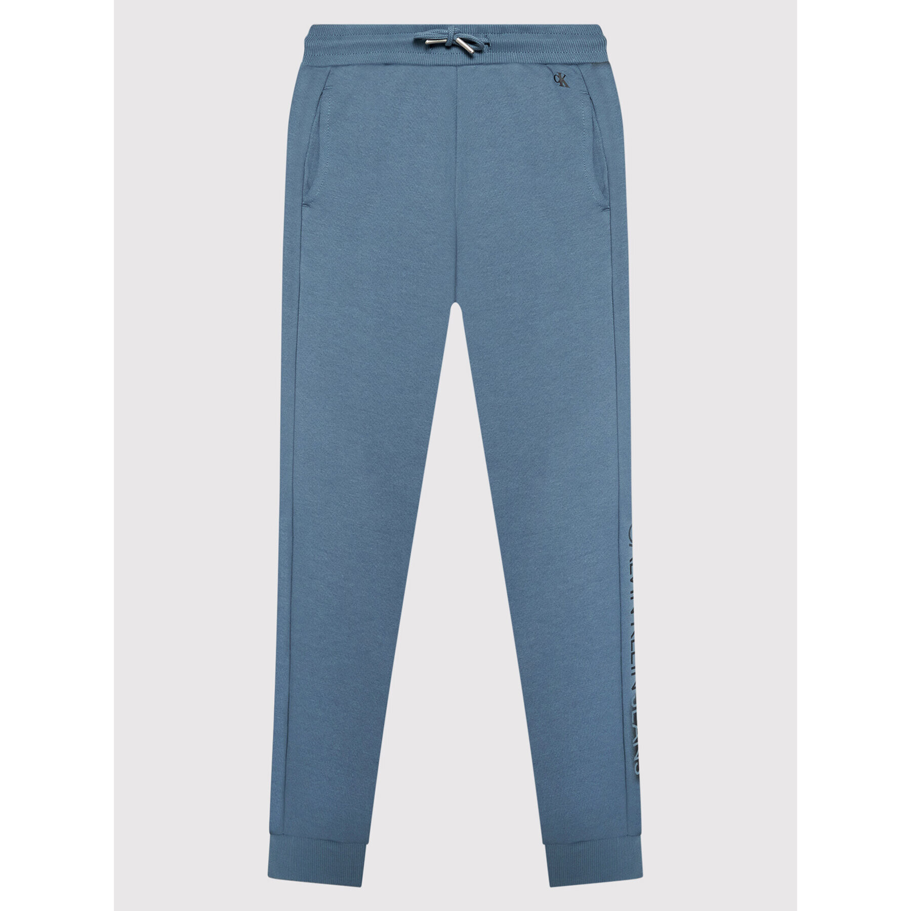 Calvin Klein Jeans Pantaloni trening Institutional Spray IB0IB00922 Albastru Regular Fit - Pled.ro